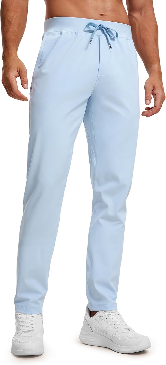 Thumbnail 6 de CRZ YOGA Pantalon de Voyage de Randonnée Athlétique Léger pour Hommes avec Poches – Entrejambe 30 pouces
