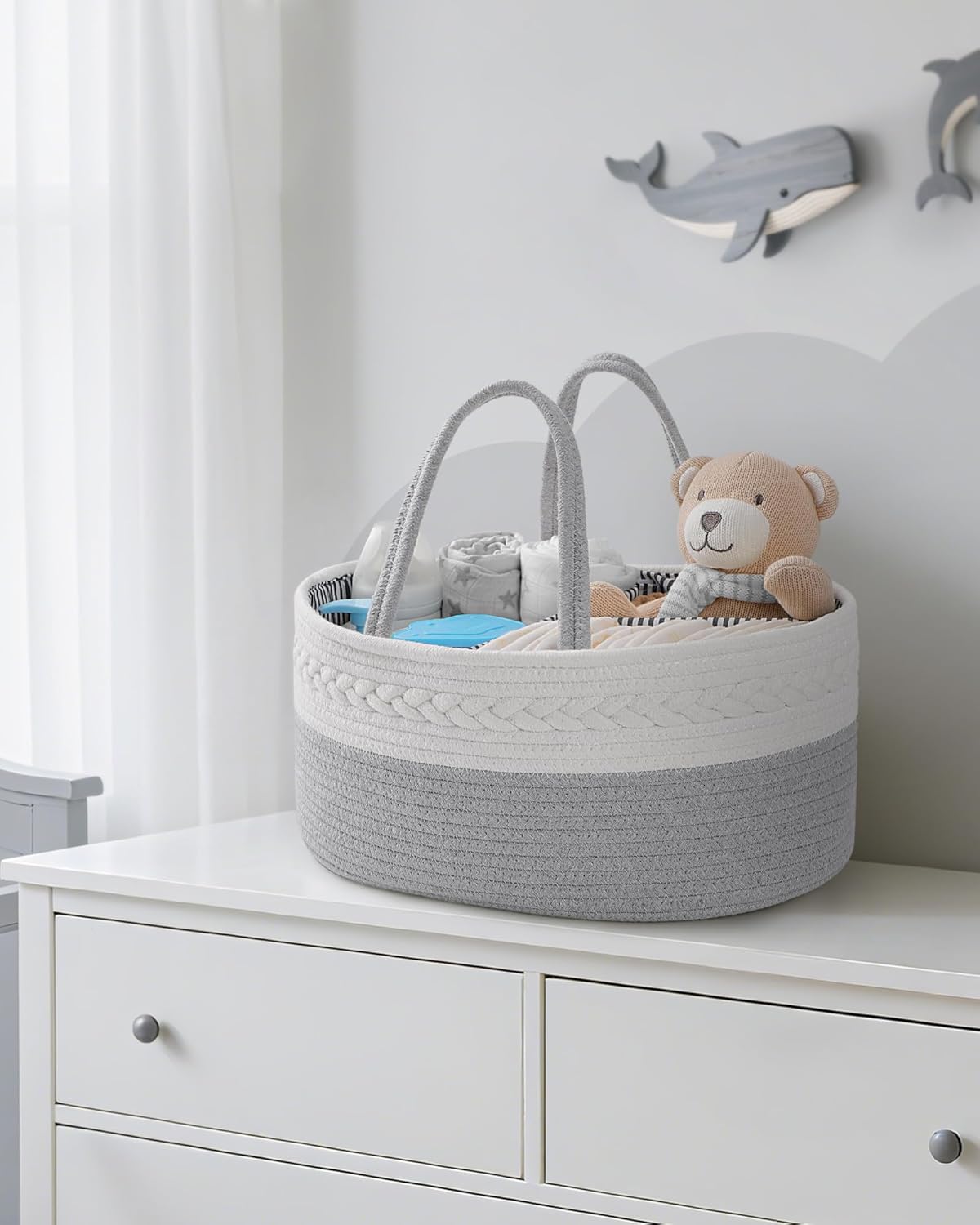 Thumbnail 6 de Maliton Nappy Caddy 1 organiser for newborns