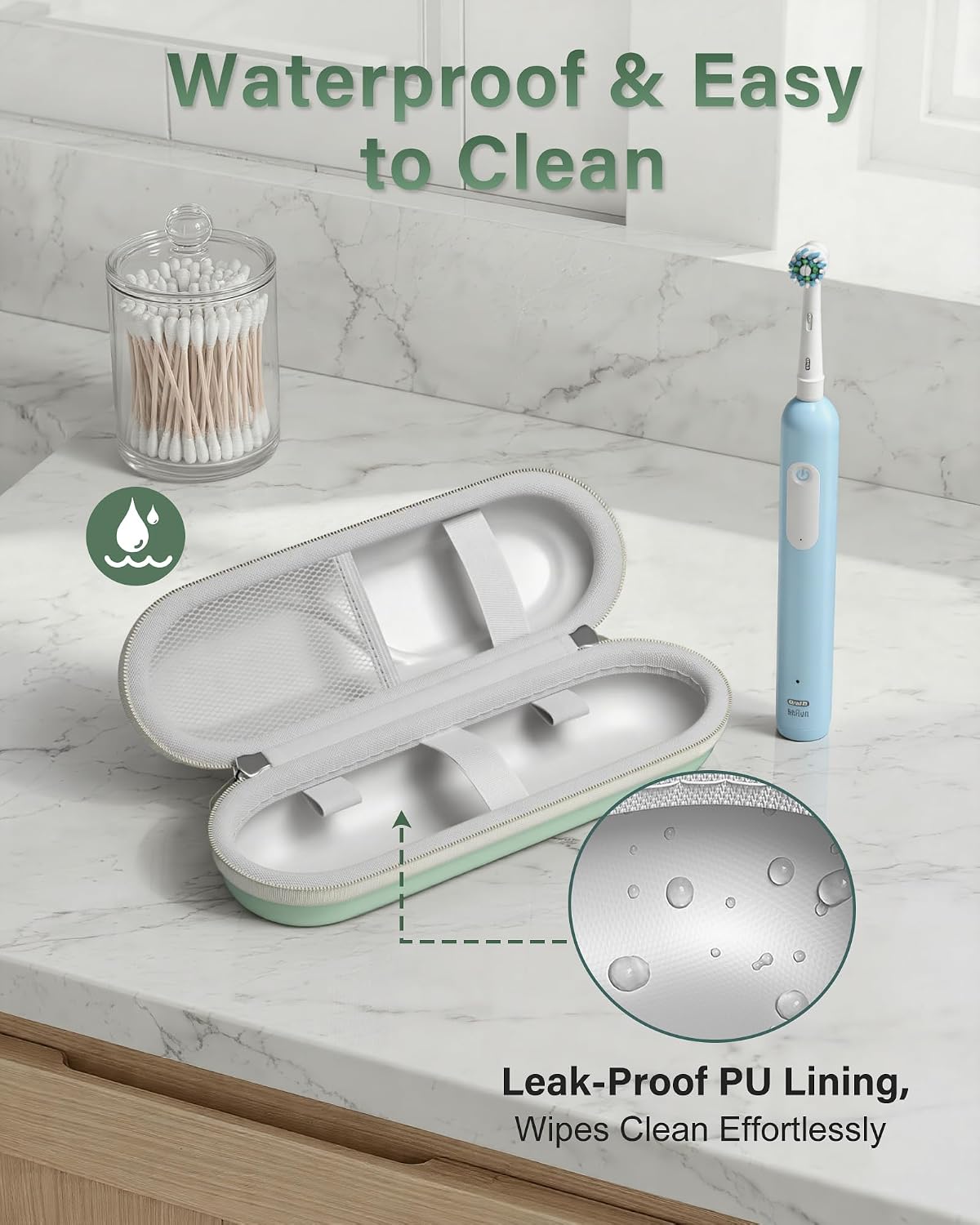 Thumbnail 2 de ProCase Electric Toothbrush Travel Case, EVA