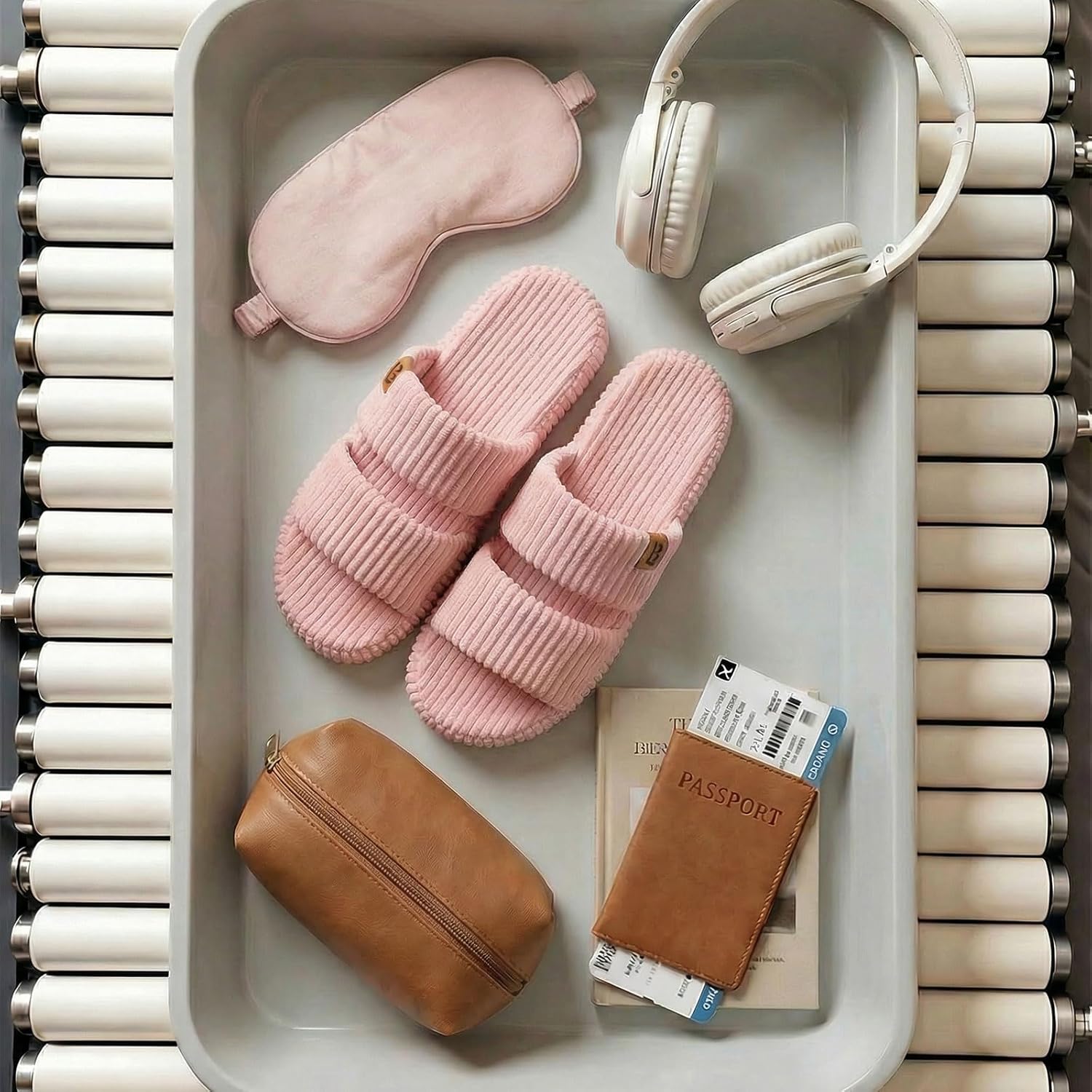 Thumbnail 6 de LongBay Slippers for Women Memory Foam Open Toe Slide