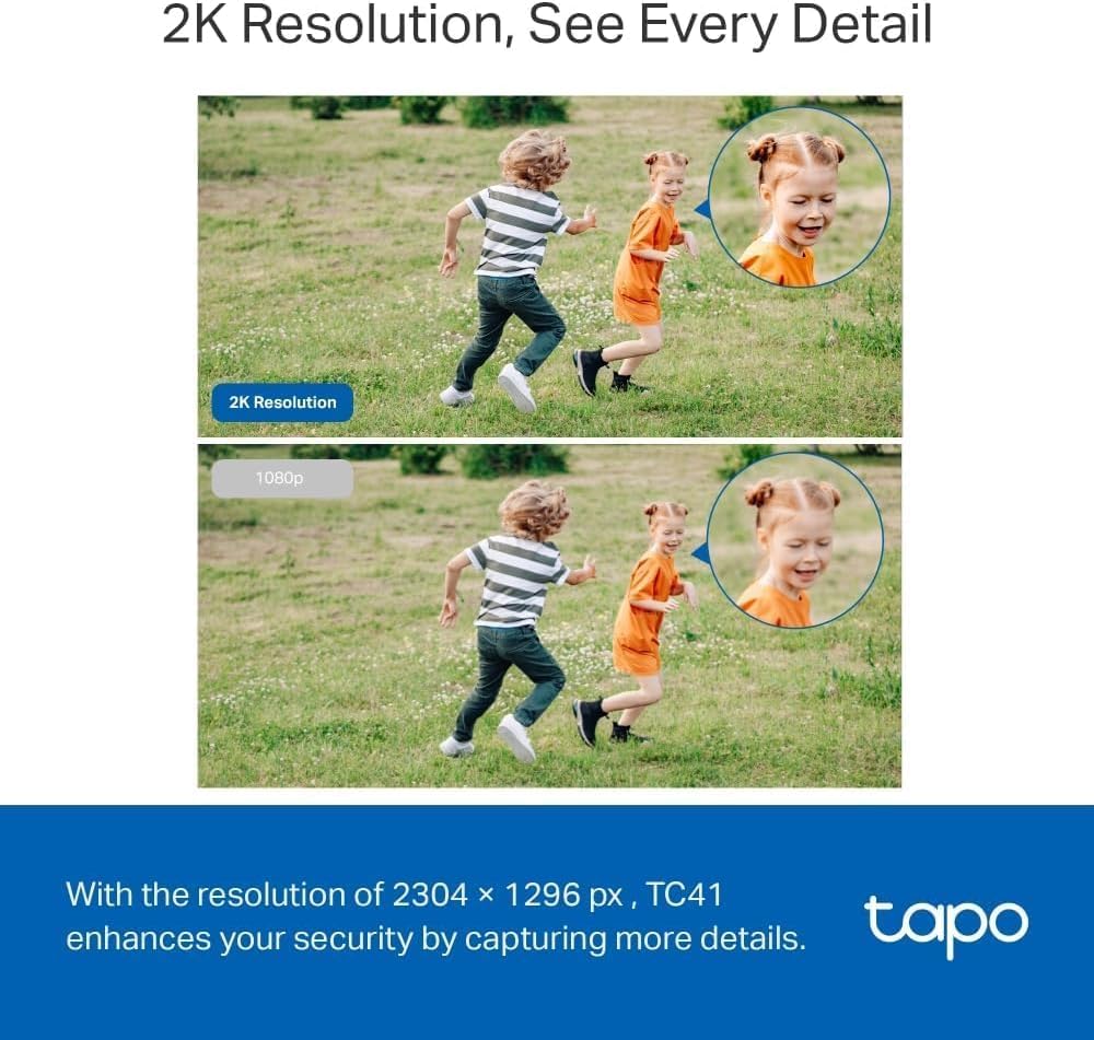 Detalle 2 de Tapo TC41 2K Outdoor Security Camera