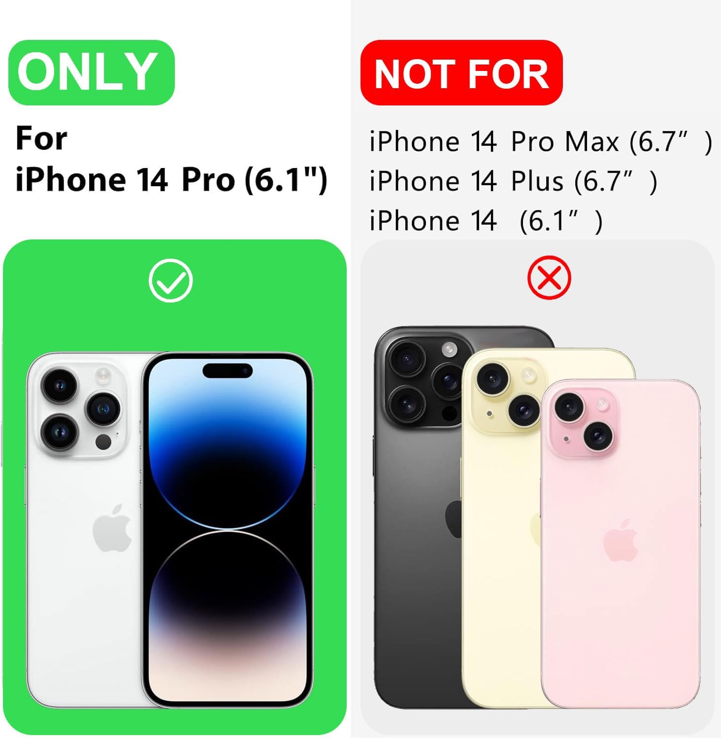 Thumbnail 5 de LOVE 3000 Designed for iPhone 14 Pro Silicone Case (6.1"), Creamy Yellow