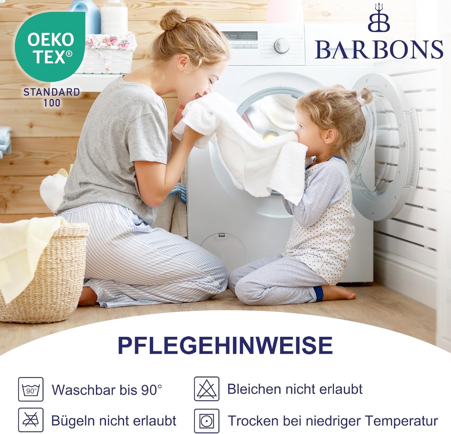Thumbnail 4 de BARBONS Matratzenschoner 140x200 wasserdicht