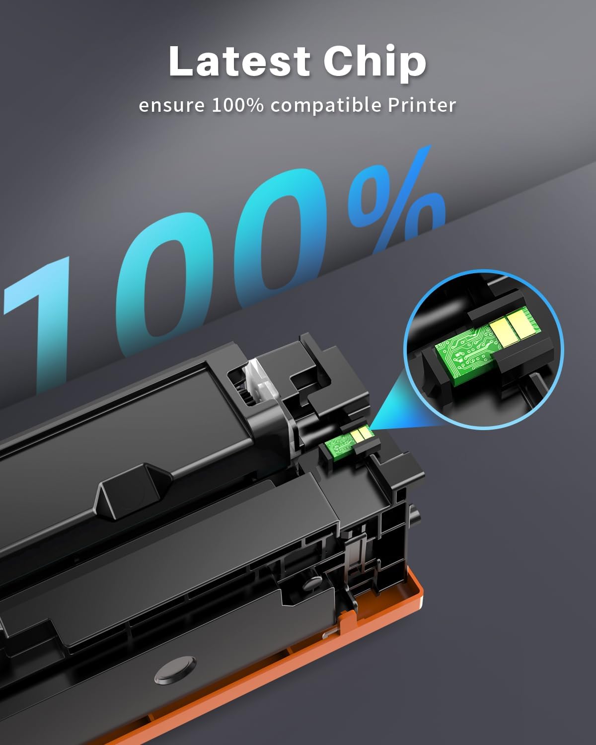 Detalle de INK4U 219A Toner compatibili per HP 219A W2190A — 4 pezzi per HP Color LaserJet Pro MFP 3302/3202 (con CHIP)