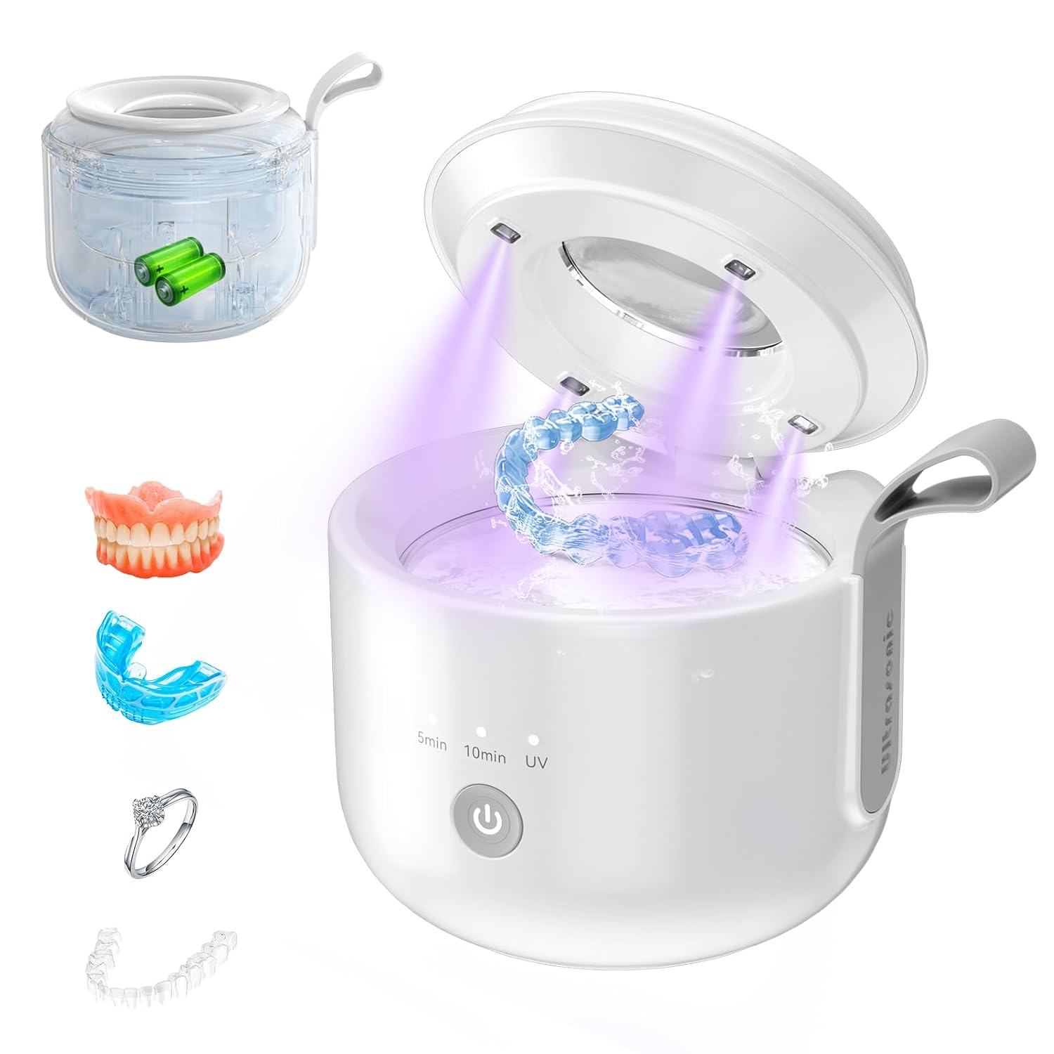 JeaTone Pulitore Ultrasuoni 600ML