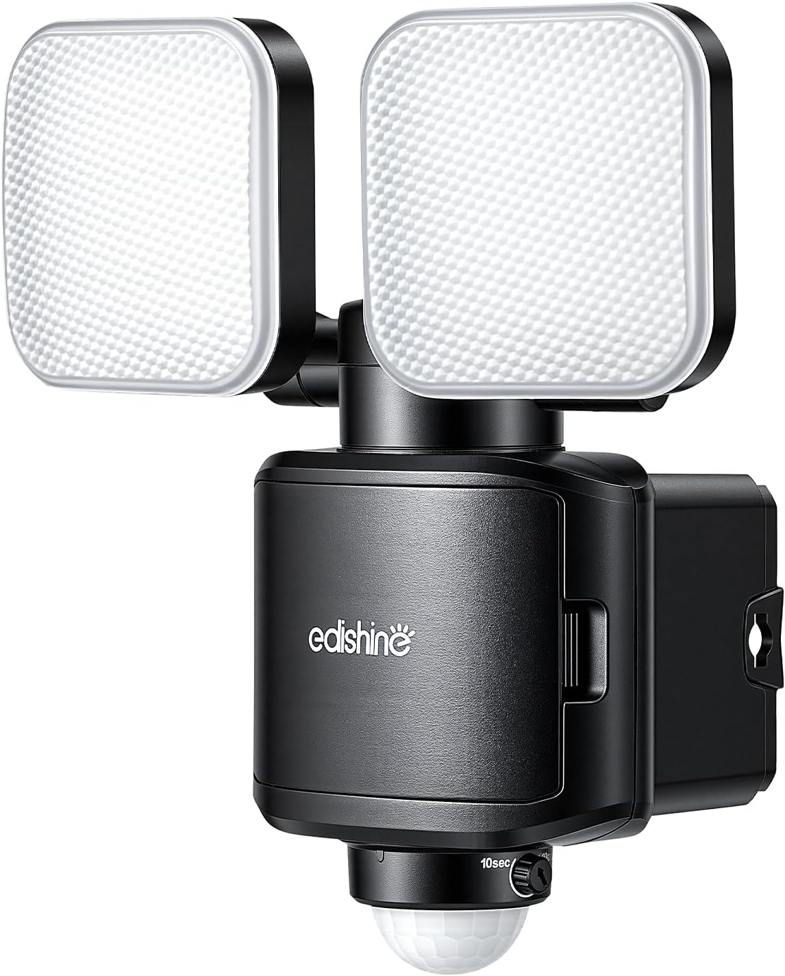 Detalle de EDISHINE EDISHINE-A001 batteridriven LED-strålkastare, 900 lm, dubbla huvuden