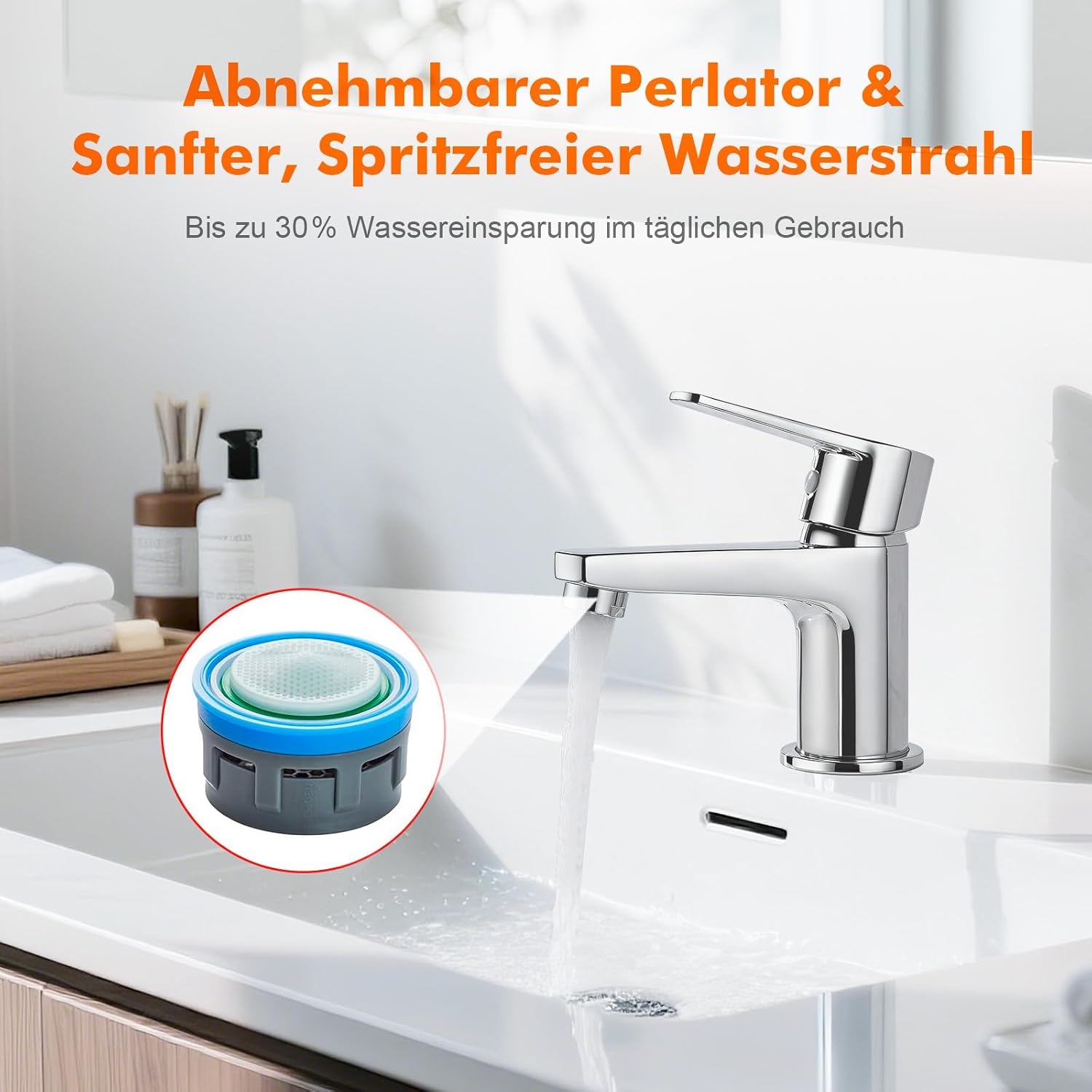 Detalle de Ibergrif M11057 Wasserhahn 65 mm đ°