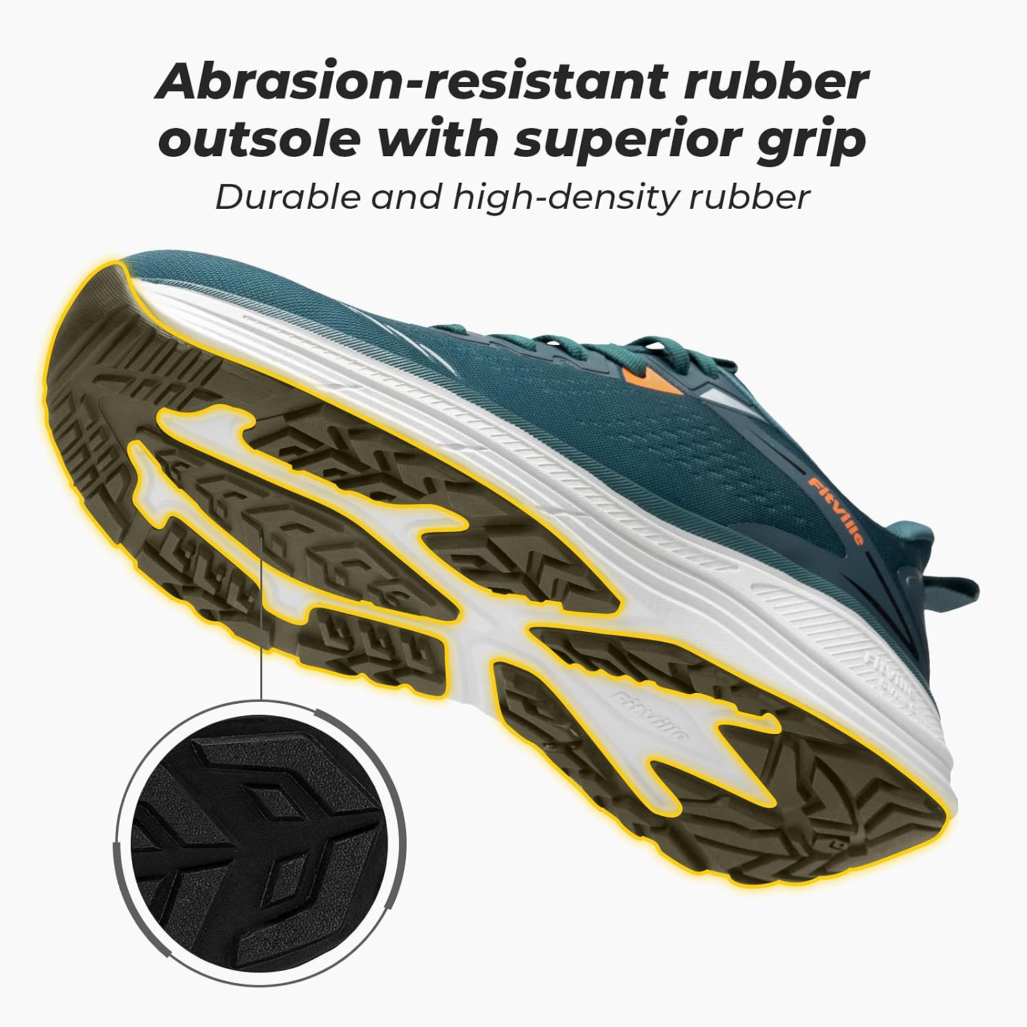 Detalle de Running trainers with arch support, wide fit