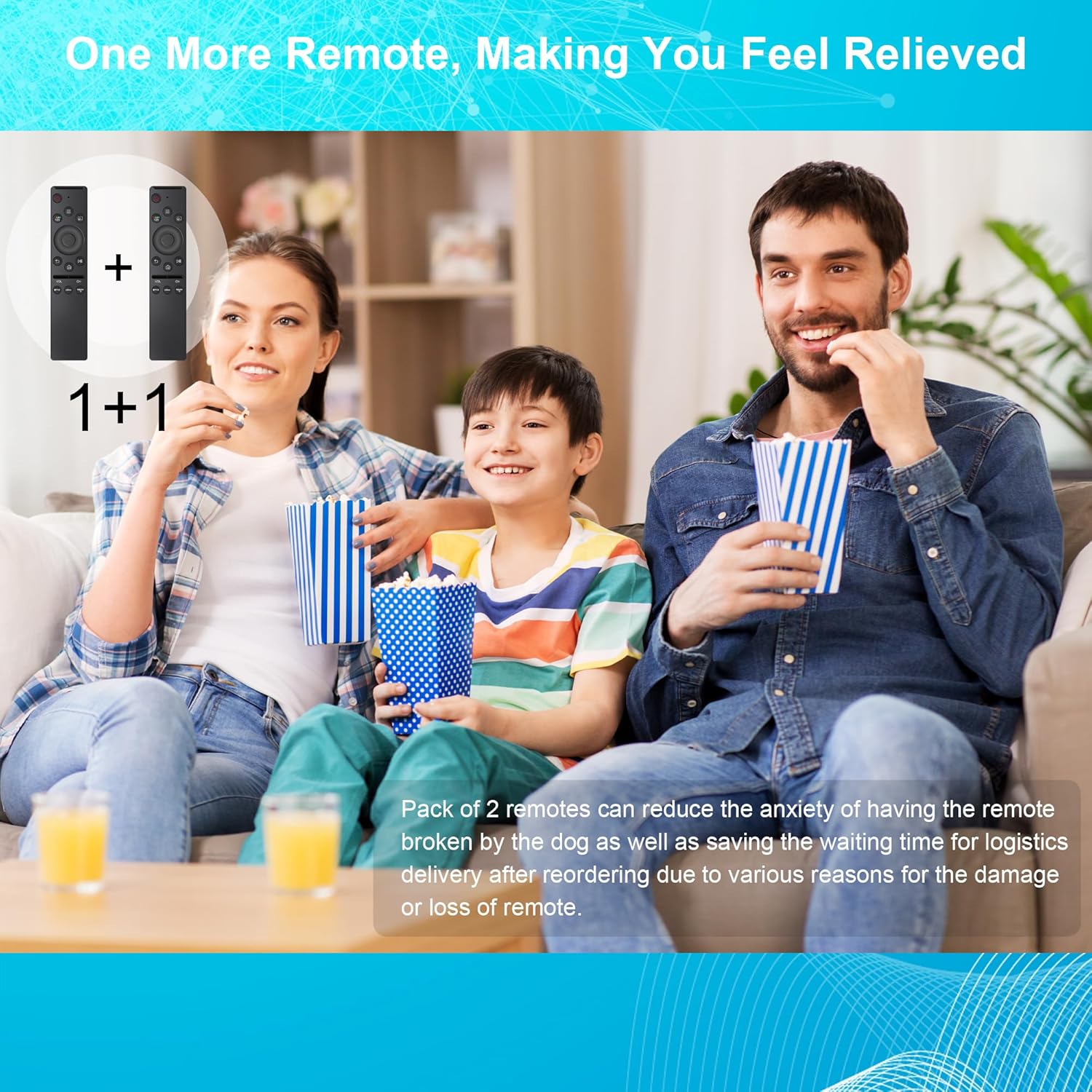 Thumbnail 6 de ZYK Pack of 2 Universal Samsung TV Remote