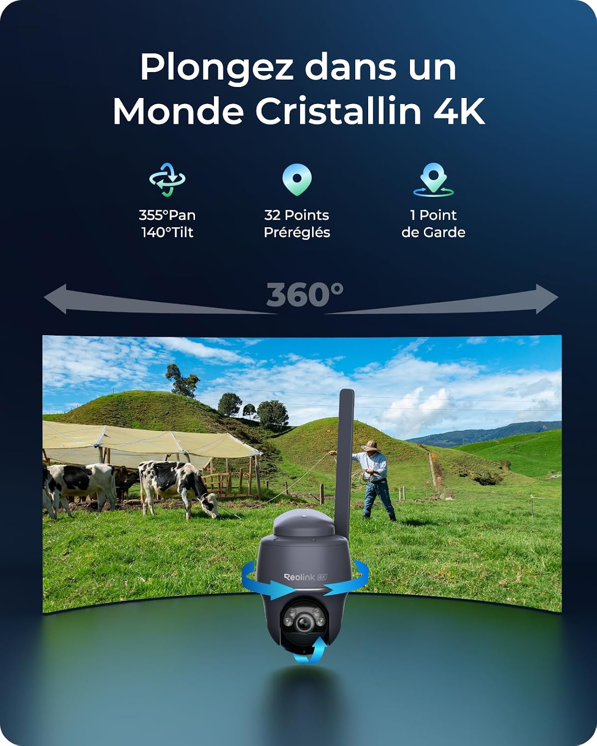 Detalle 2 de Reolink Go PT Ultra 4K