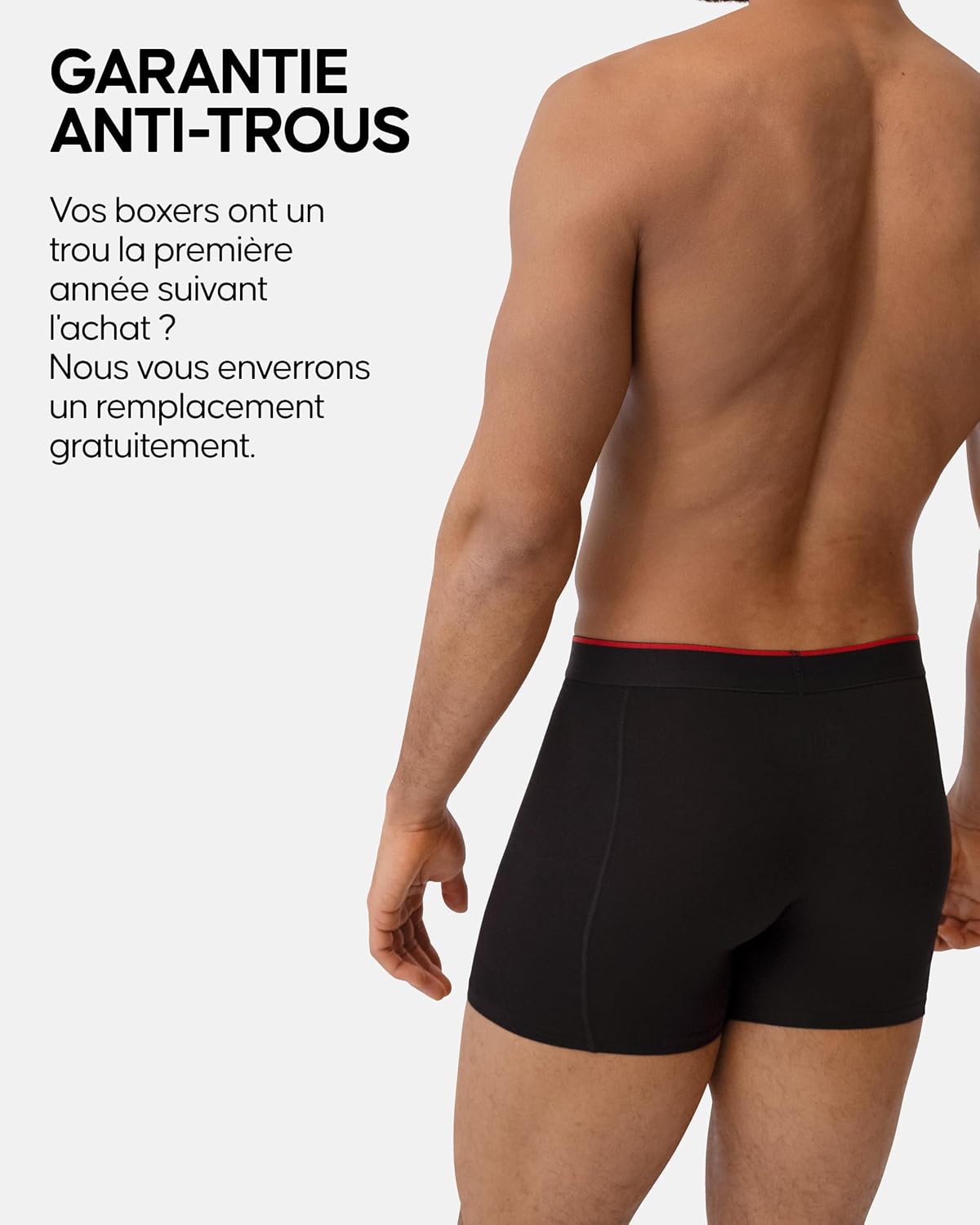 Thumbnail 3 de DANISH ENDURANCE Boxer en bambou pour hommes (lot de 6 ou 10) : doux, respirant et antibactérien
