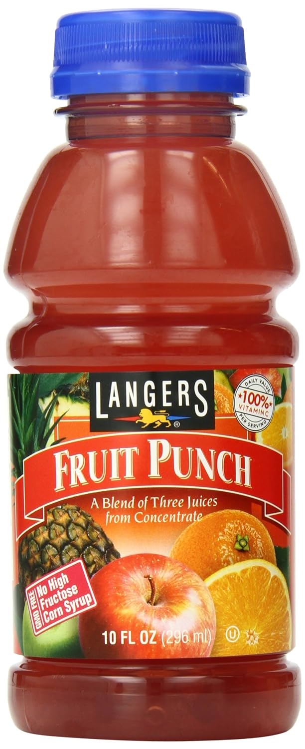 Detalle de Langers Fruit Punch 10 fl oz
