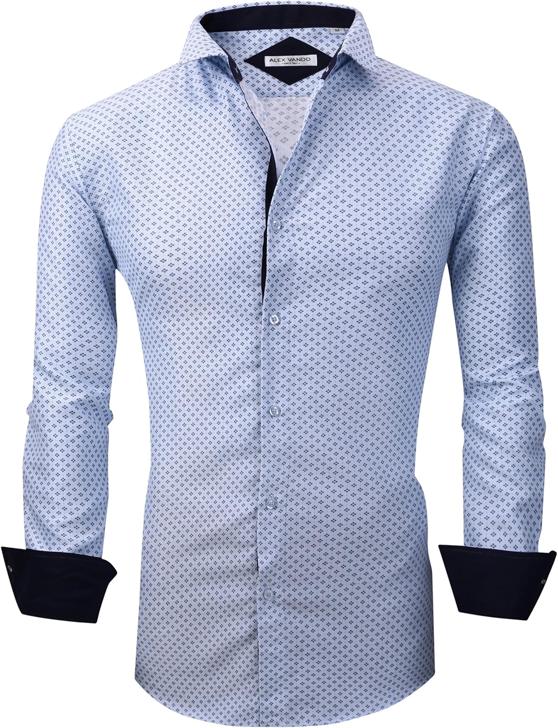 Thumbnail 1 de Alex Vando Printed Dress Shirt