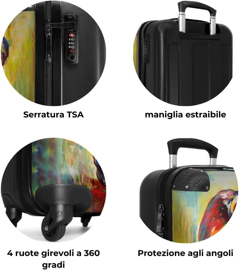 Thumbnail 6 de NoBoringSuitcases.com Valigia 55x40x20 2,6 kg