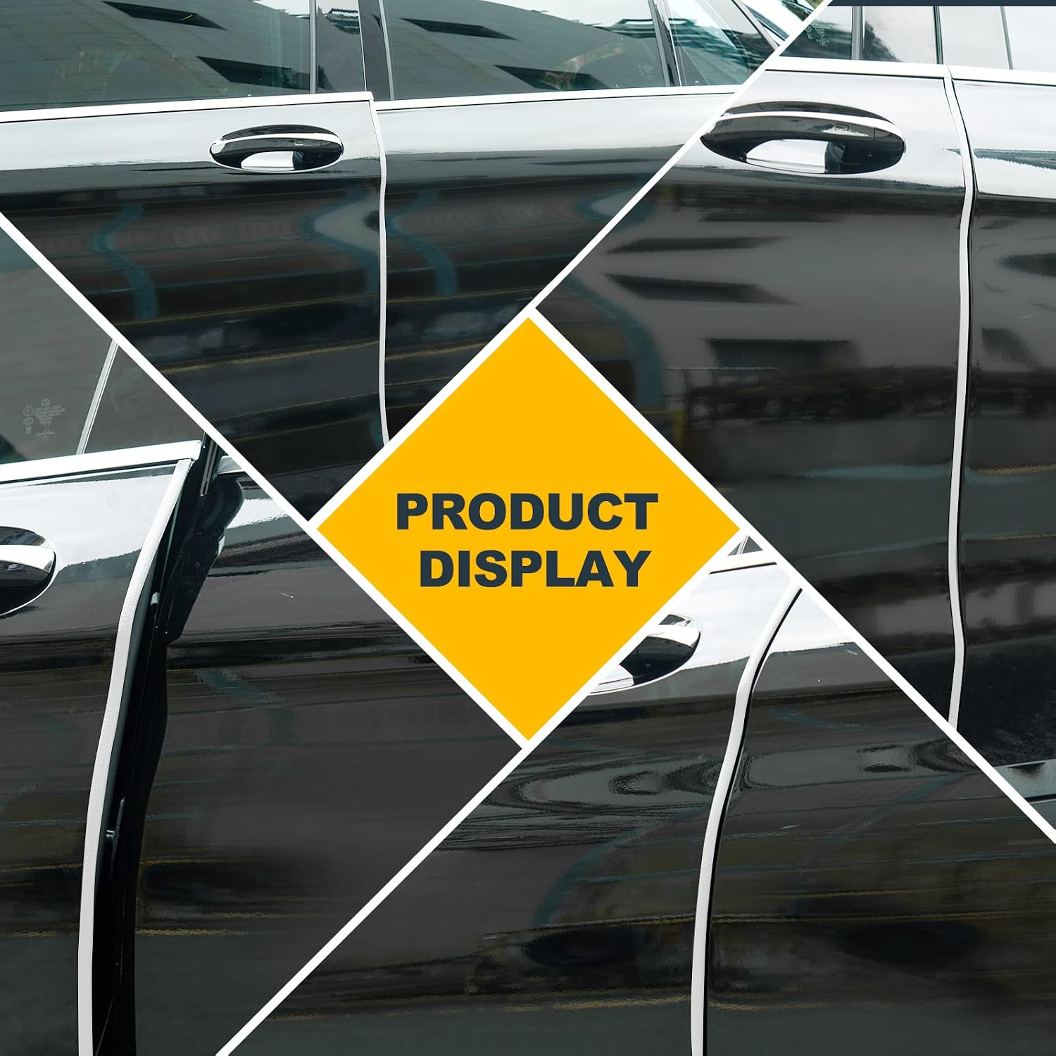 Thumbnail 6 de Car Door Edge Protector Glueless Rubber Edge Protector – 20m (White)