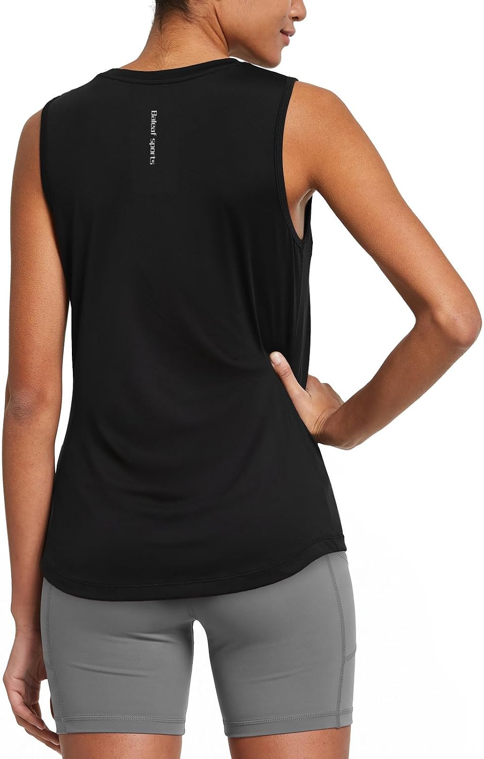 Detalle de baleaf Women’s Sleeveless Workout Tank Tops for Running, Yoga & Gym (Cool-Dry, 4-Way Stretch)