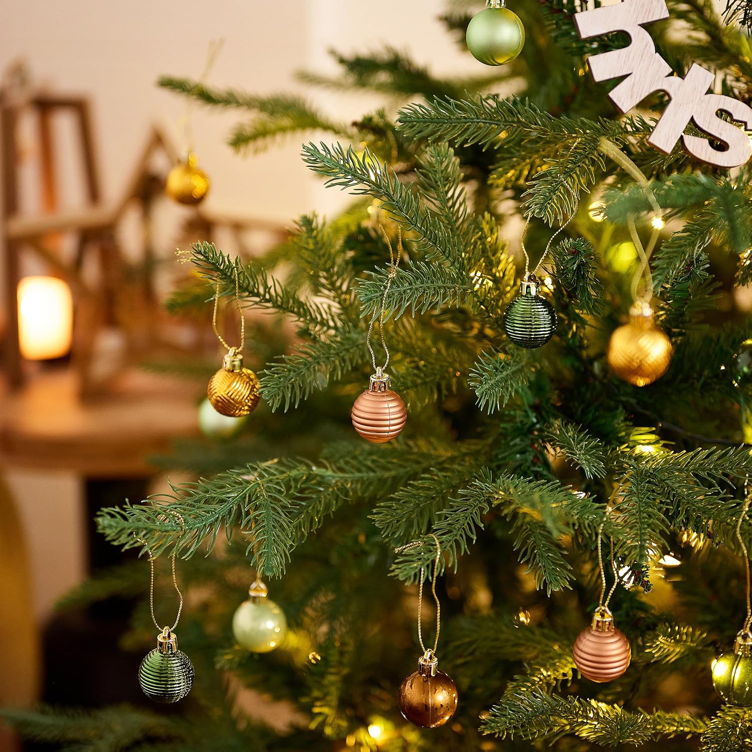 Detalle de Weihnachtskugeln 49er Set 3 cm