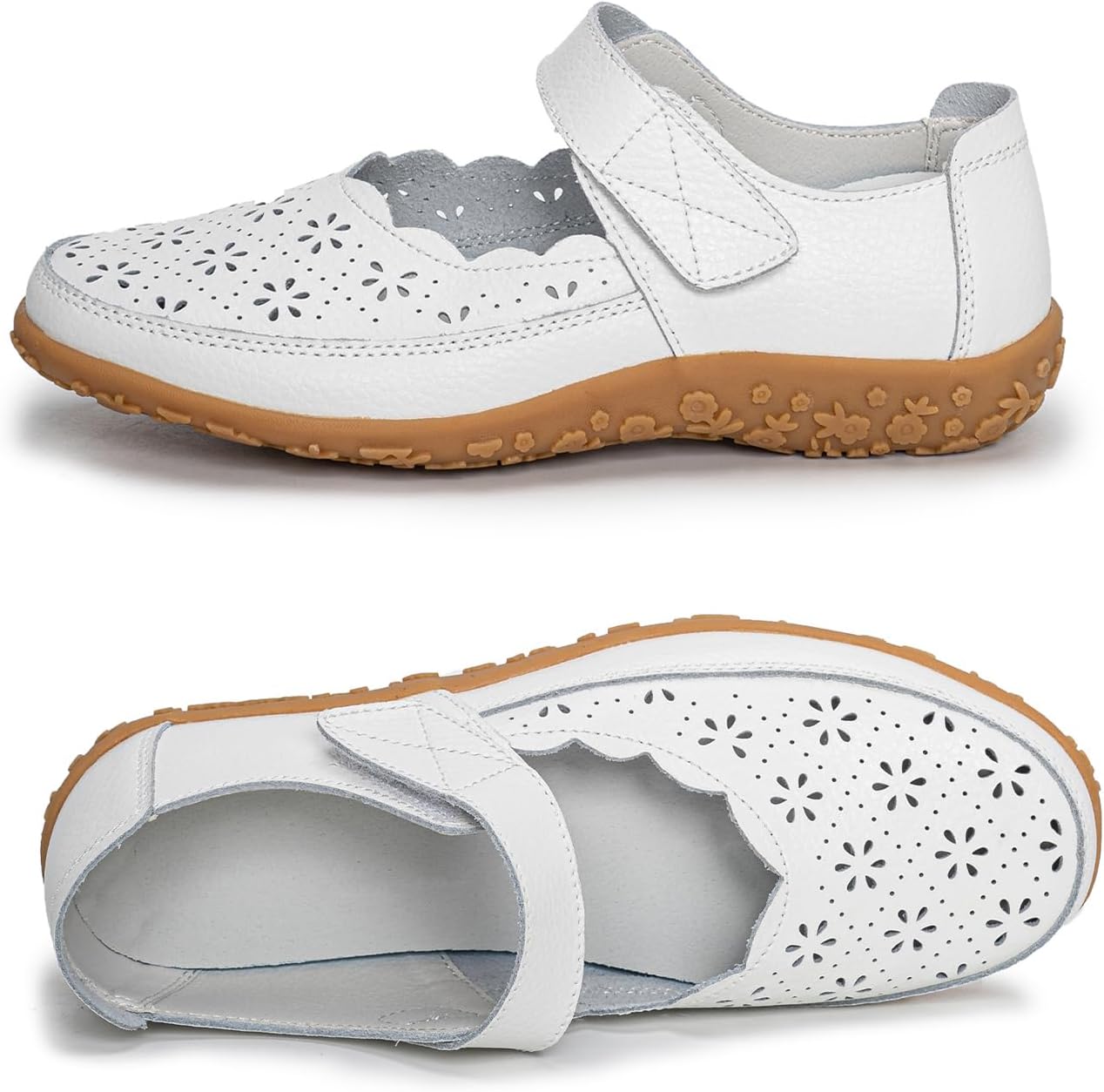Thumbnail 2 de Rusffes Women's Leather Mary Janes: Comfortable Casual Office Shoes