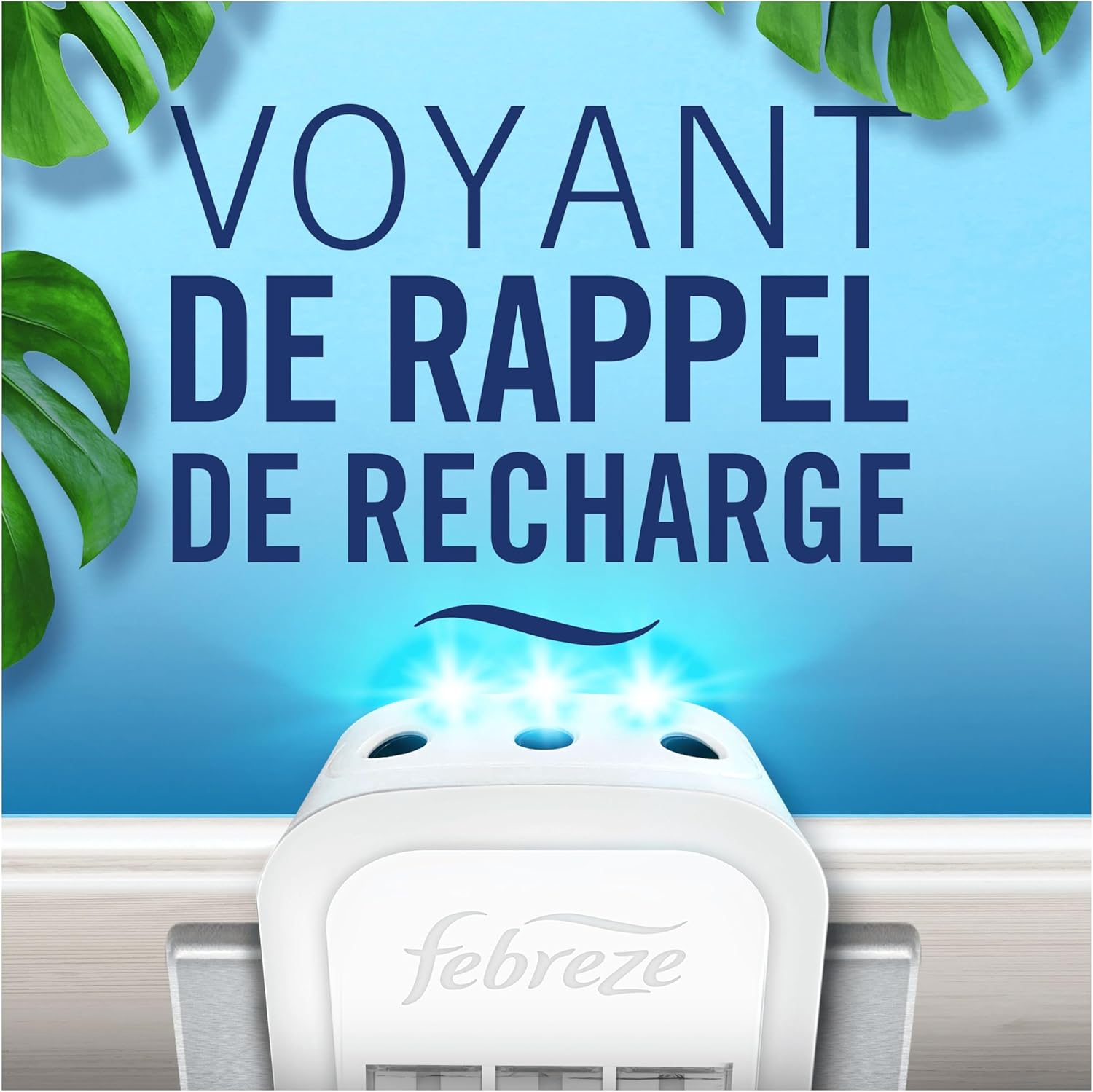 Thumbnail 4 de Kit désodorisant électrique Febreze – 1 diffuseur + recharges (20 ml) + 3 parfums en alternance, Fleur de Lys