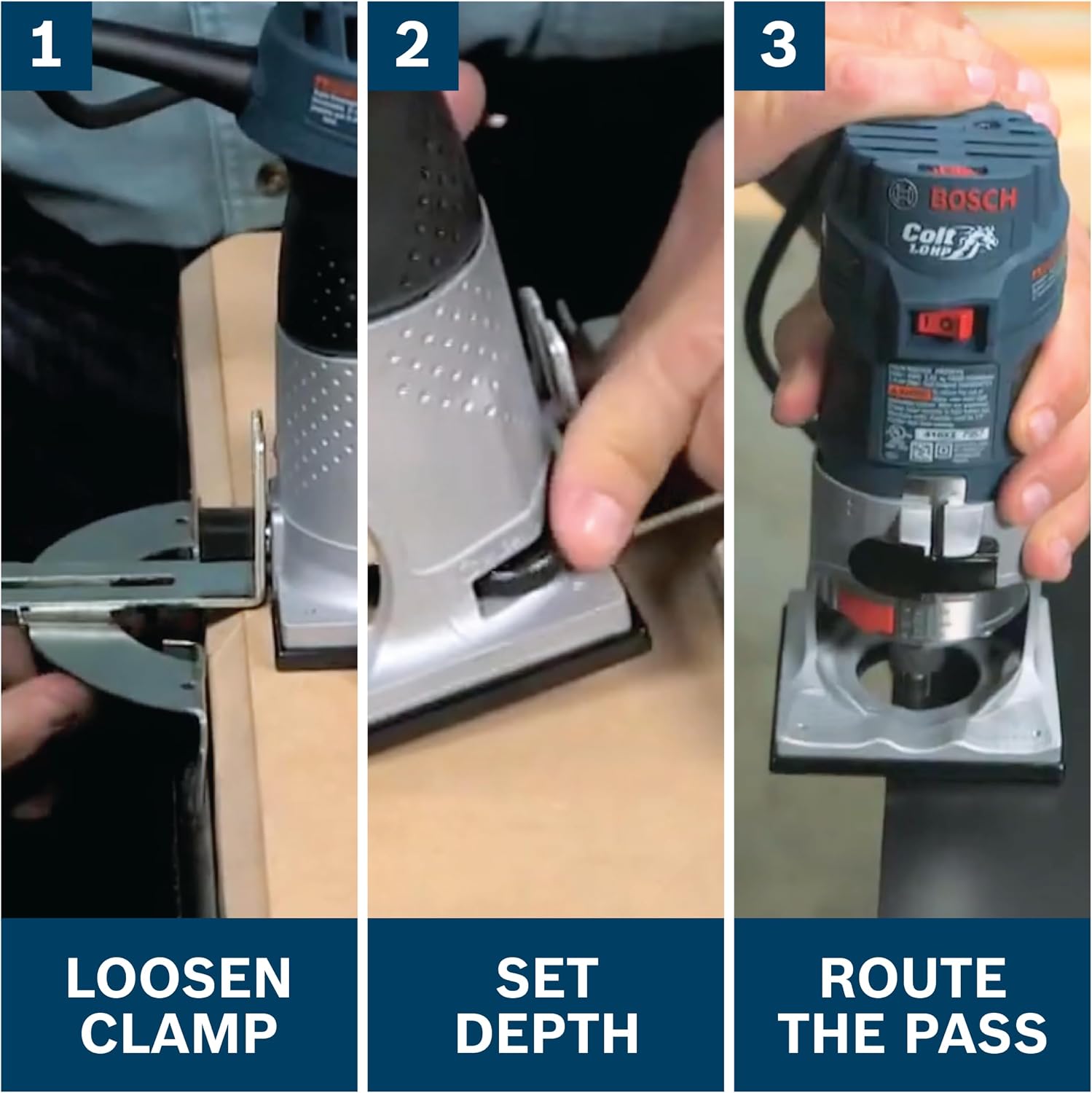 Thumbnail 6 de BOSCH PR20EVS Colt 1.0 HP Palm Router