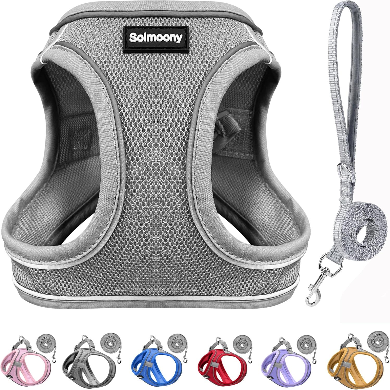 Detalle de Solmoony Dog Harness and Leash Set XXS