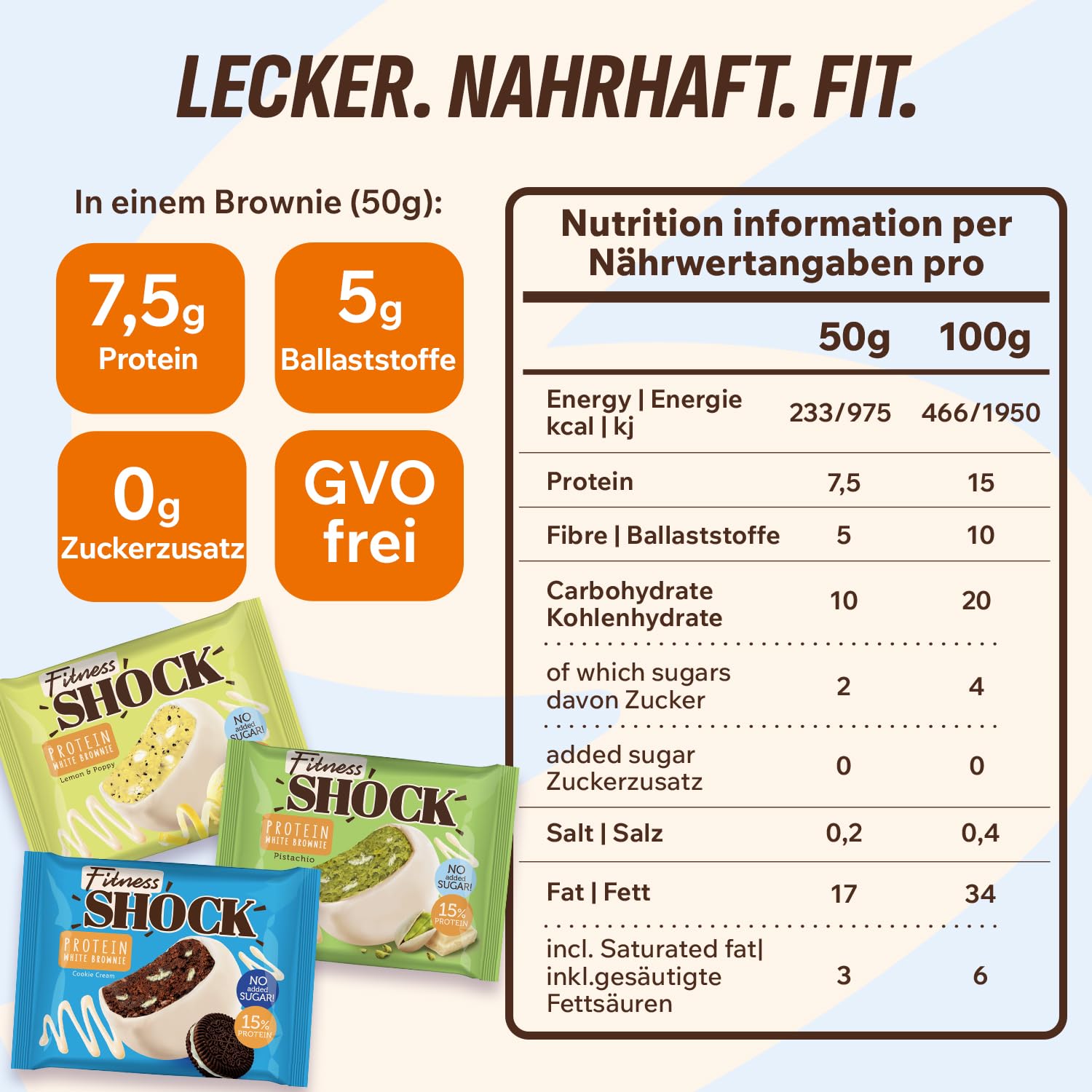 Thumbnail 2 de Protein Snack Mixbox ohne Zucker 15% Eiweiß