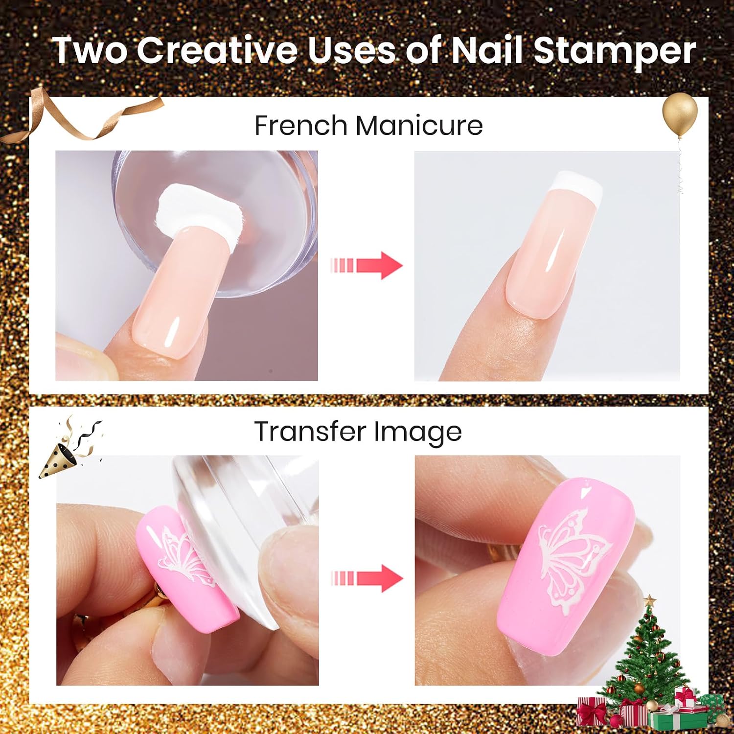 Thumbnail 4 de Beetles Nail Stamping Gel Kit, 8 Colors