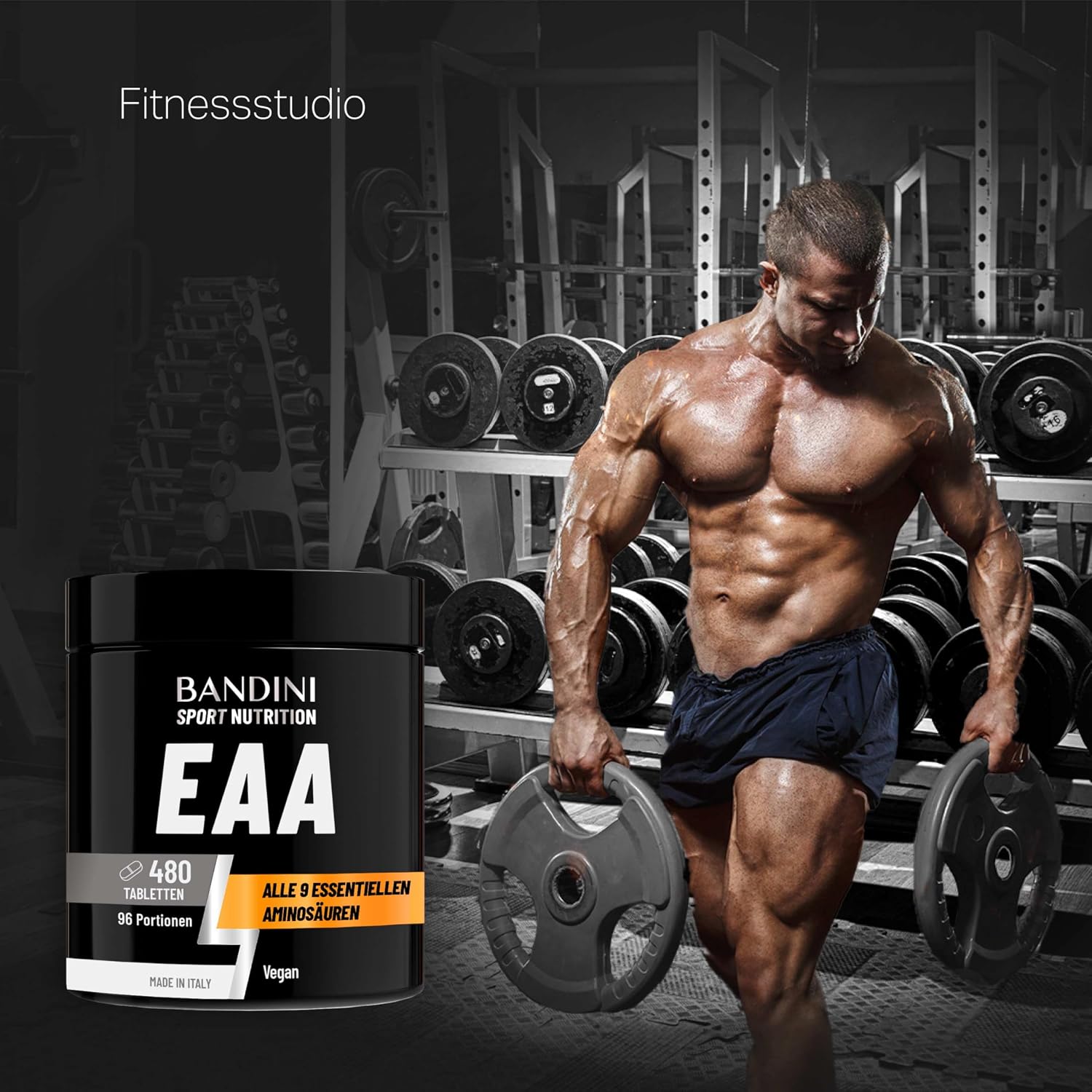 Thumbnail 3 de Bandini EAA Aminosäuren Komplex 480 Tabletten
