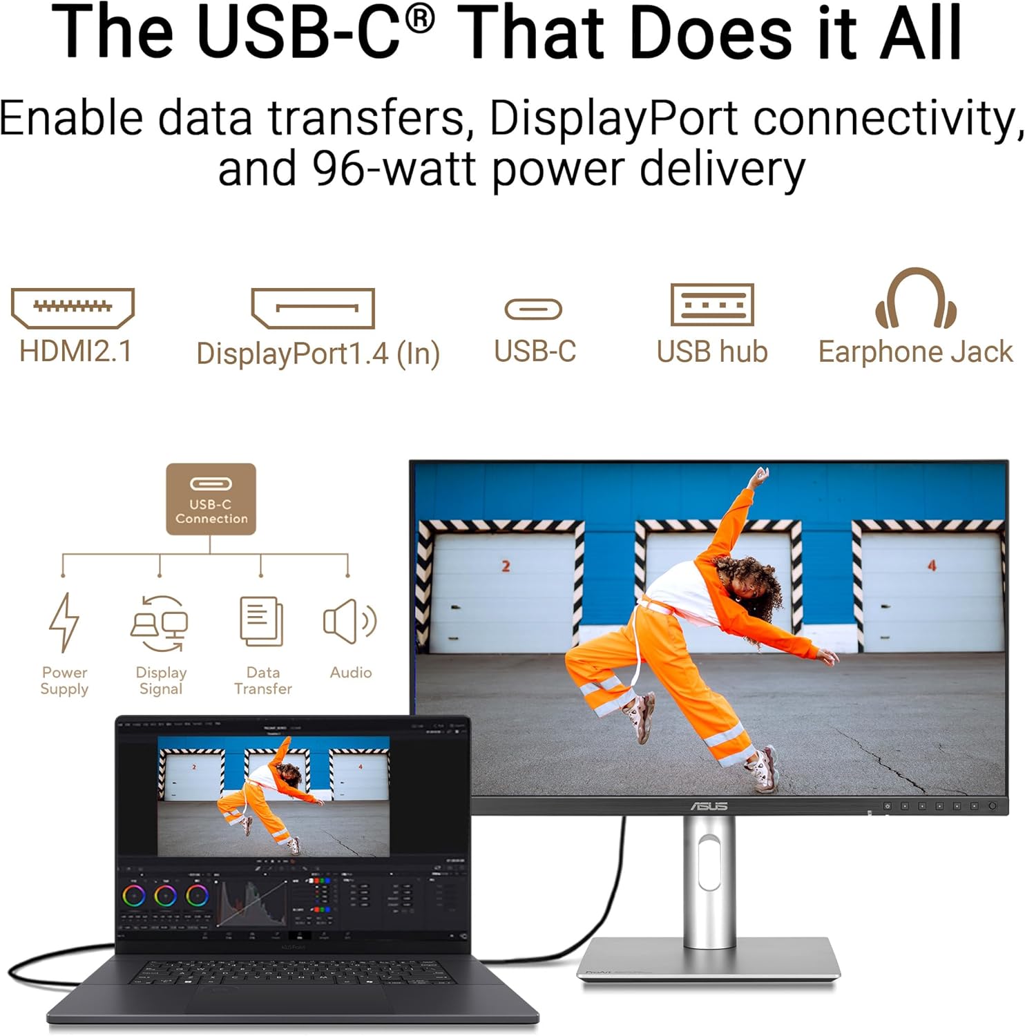 Thumbnail 5 de ASUS ProArt Display 5K PA27JCV 27-inch IPS 5K Professional Monitor