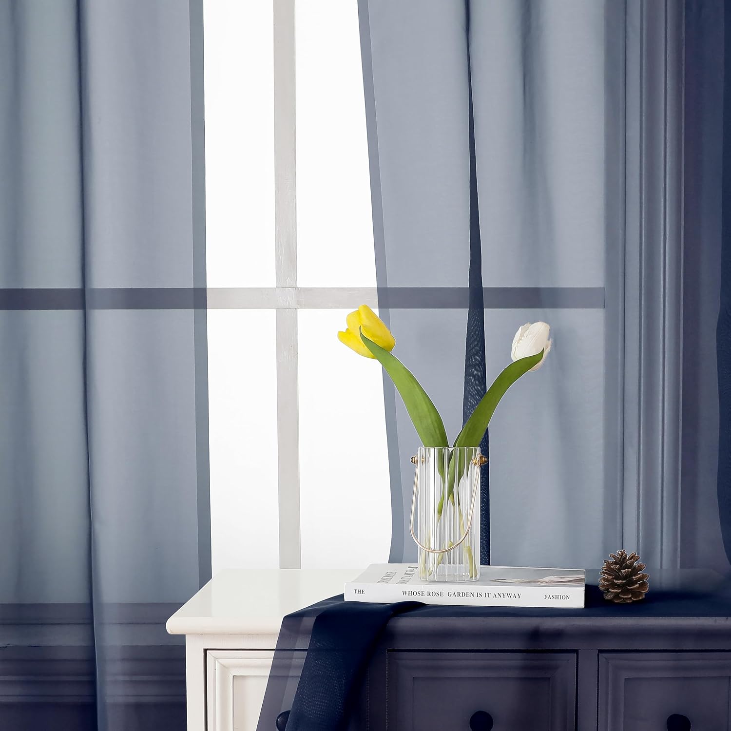 Thumbnail 6 de Lecloud Sheer Curtains 54 Inches