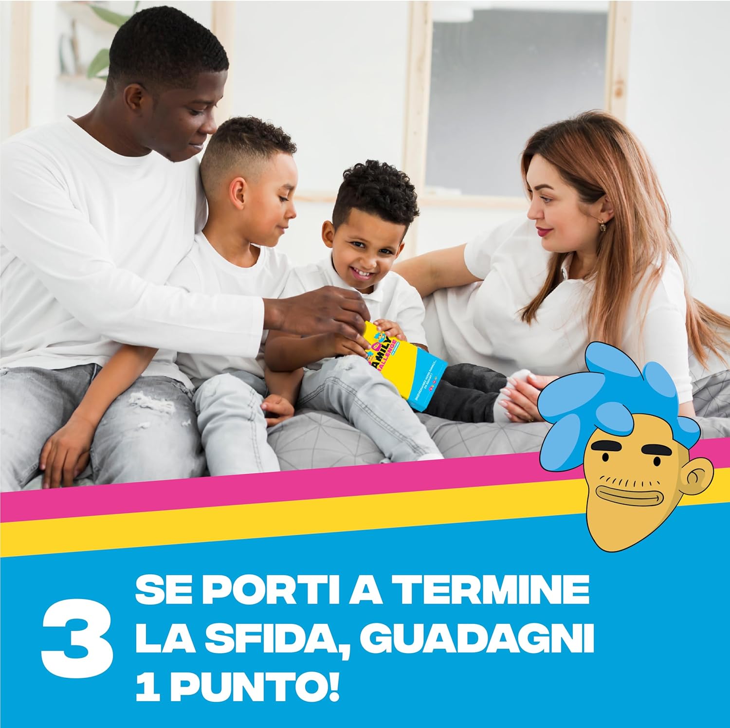 Thumbnail 3 de ATM Gaming Family Challenge – Gioco di società per famiglie, domande divertenti e sfide per bambini e adulti