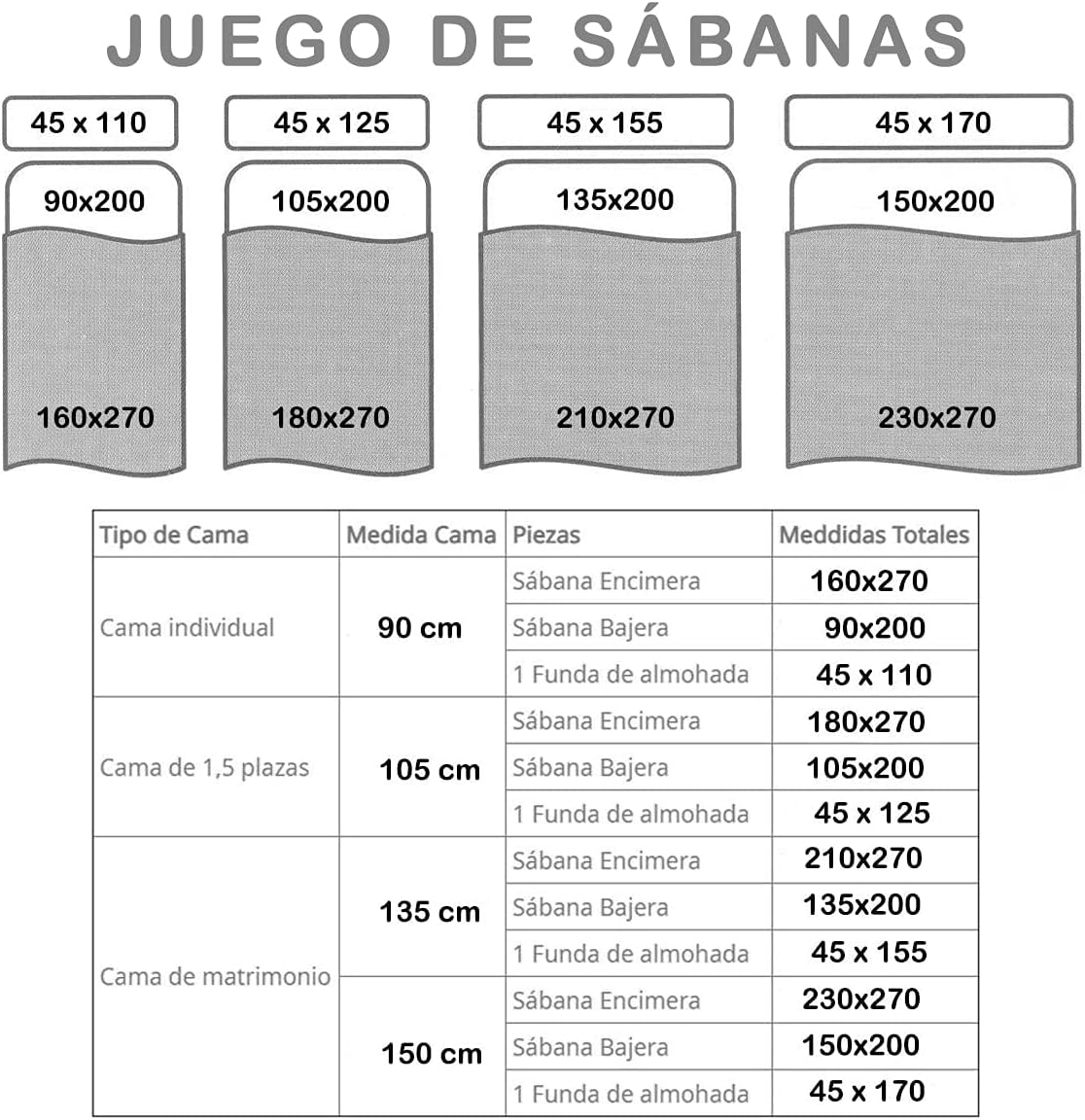 Thumbnail 6 de MERCURY TEXTIL Juego de sábanas Coralina 3 piezas 150
