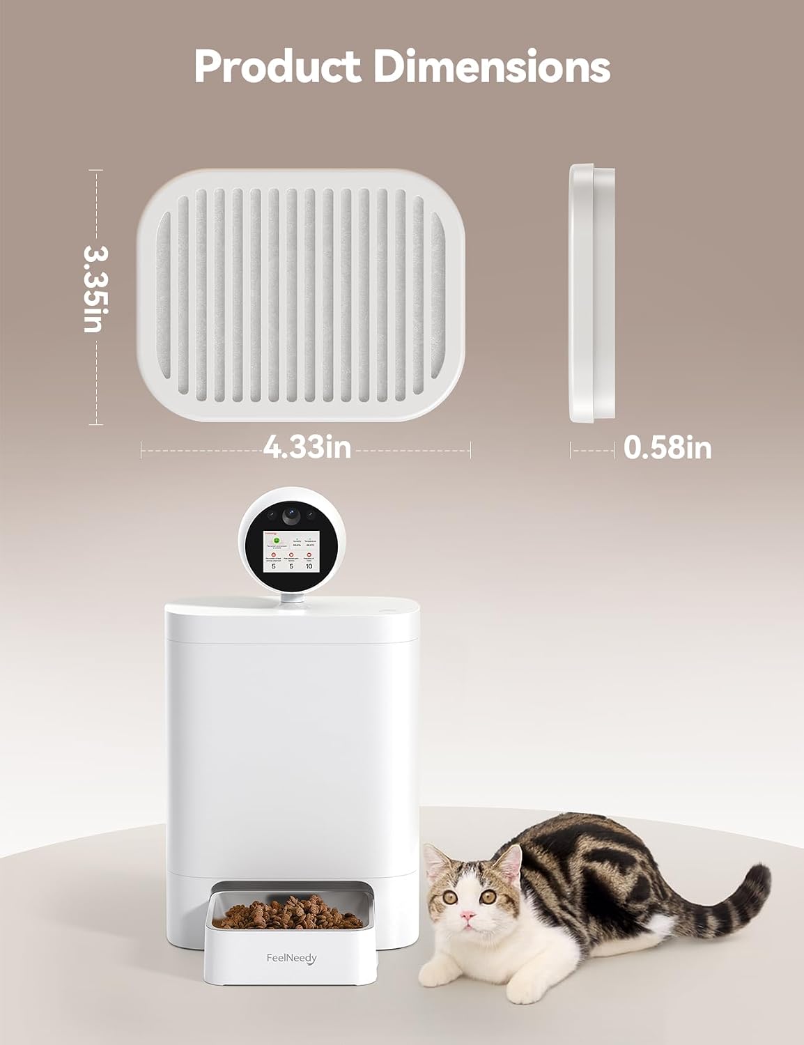 Detalle 2 de FEELNEEDY 3 Pack Pet Food Desiccant Bag