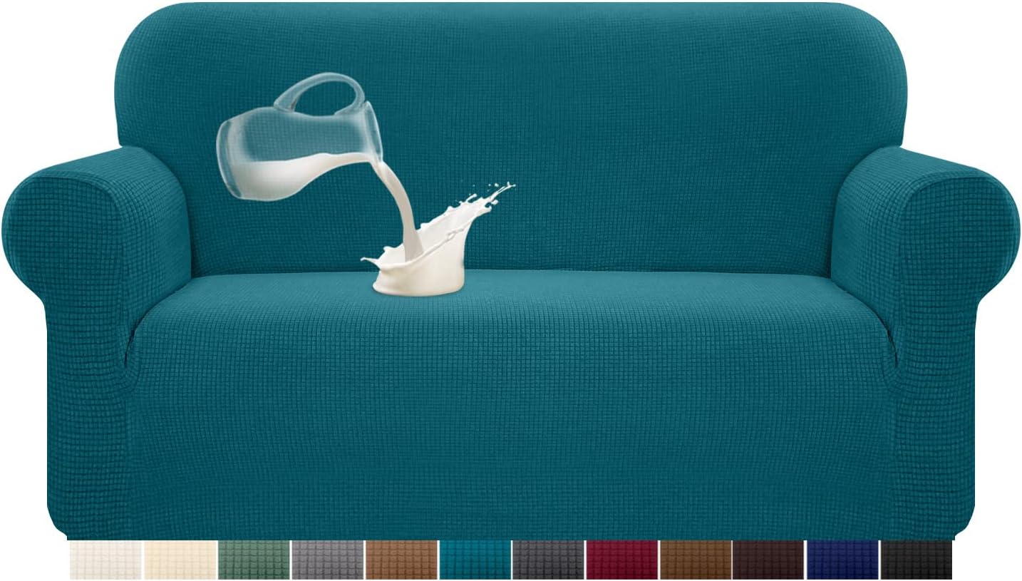 Detalle de Granbest funda de sofá elástica resistente al agua 2 plazas