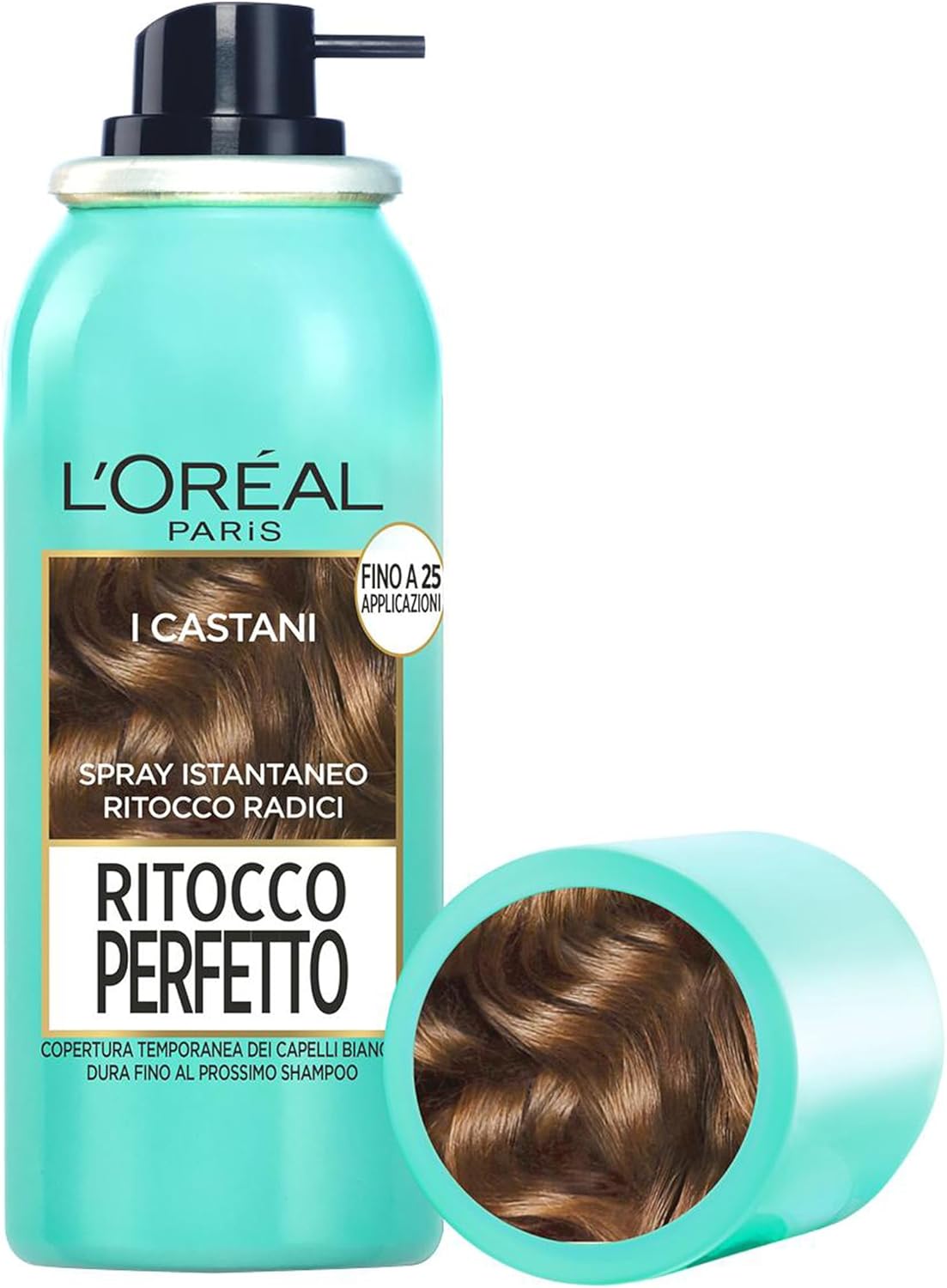 Thumbnail 6 de L’Oréal Paris Spray Ritocco Perfetto Castano – Ritocco istantaneo per radici e capelli bianchi, fino al prossimo shampoo (75 ml)