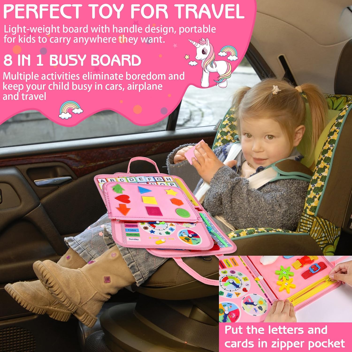 Detalle 2 de Esjay Busy Board, 8-page activity book