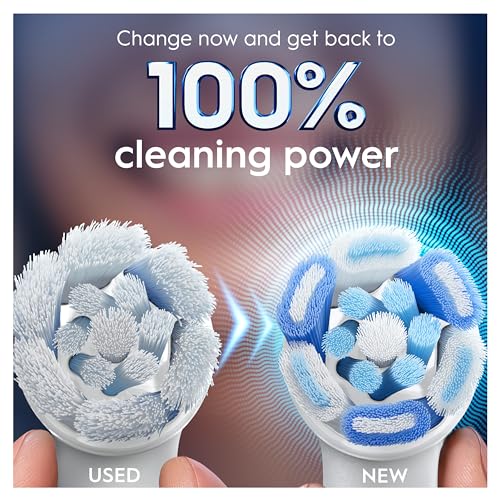 Thumbnail 5 de Oral-B iO Ultimate Clean Toothbrush Head — Twisted & Angled Bristles, Pack of 4 (White)