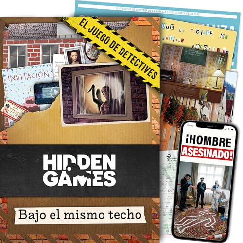 Detalle de Hidden Games Escena del Crimen Bajo el Mismo Techo