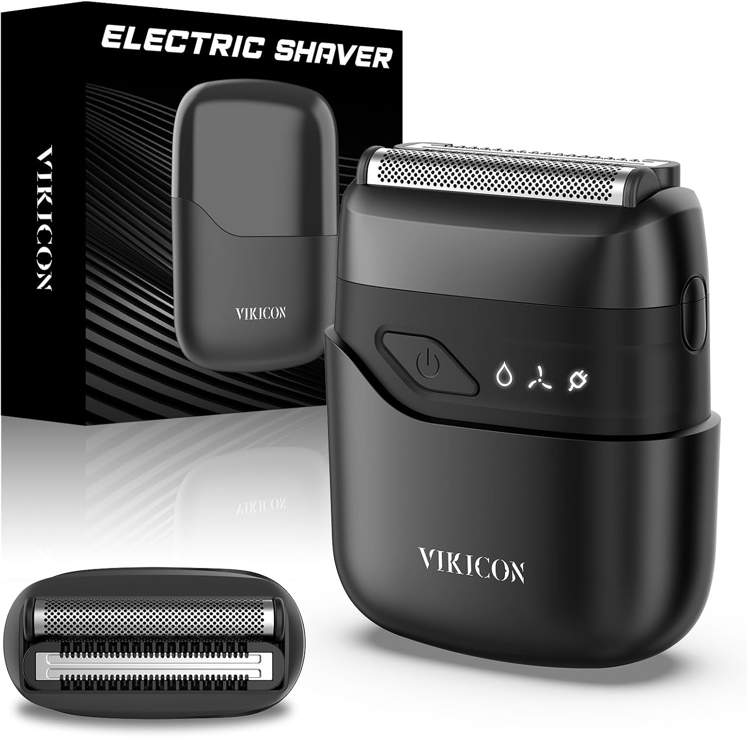 Detalle de VIKICON On-The-Go Electric Shaver