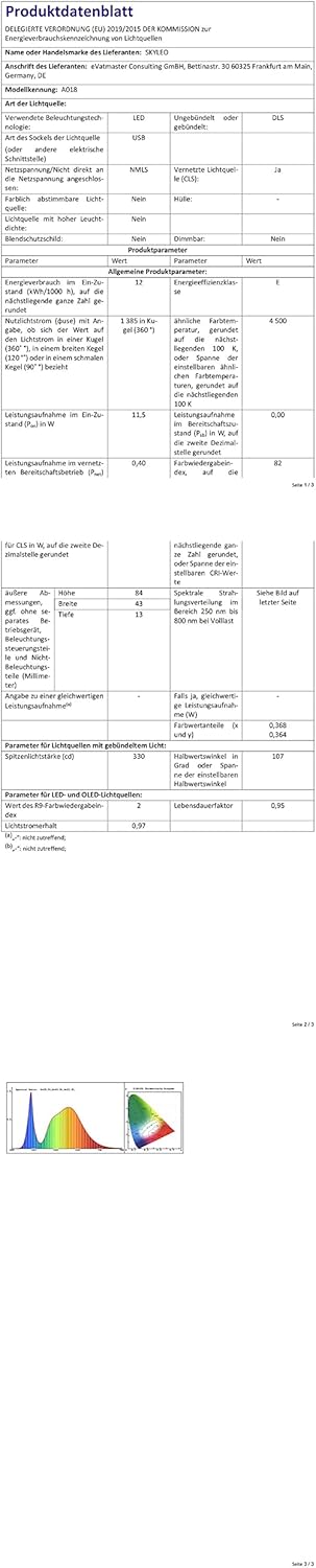 Thumbnail 6 de SKYLEO Schreibtischlampe LED 1300 Lumen