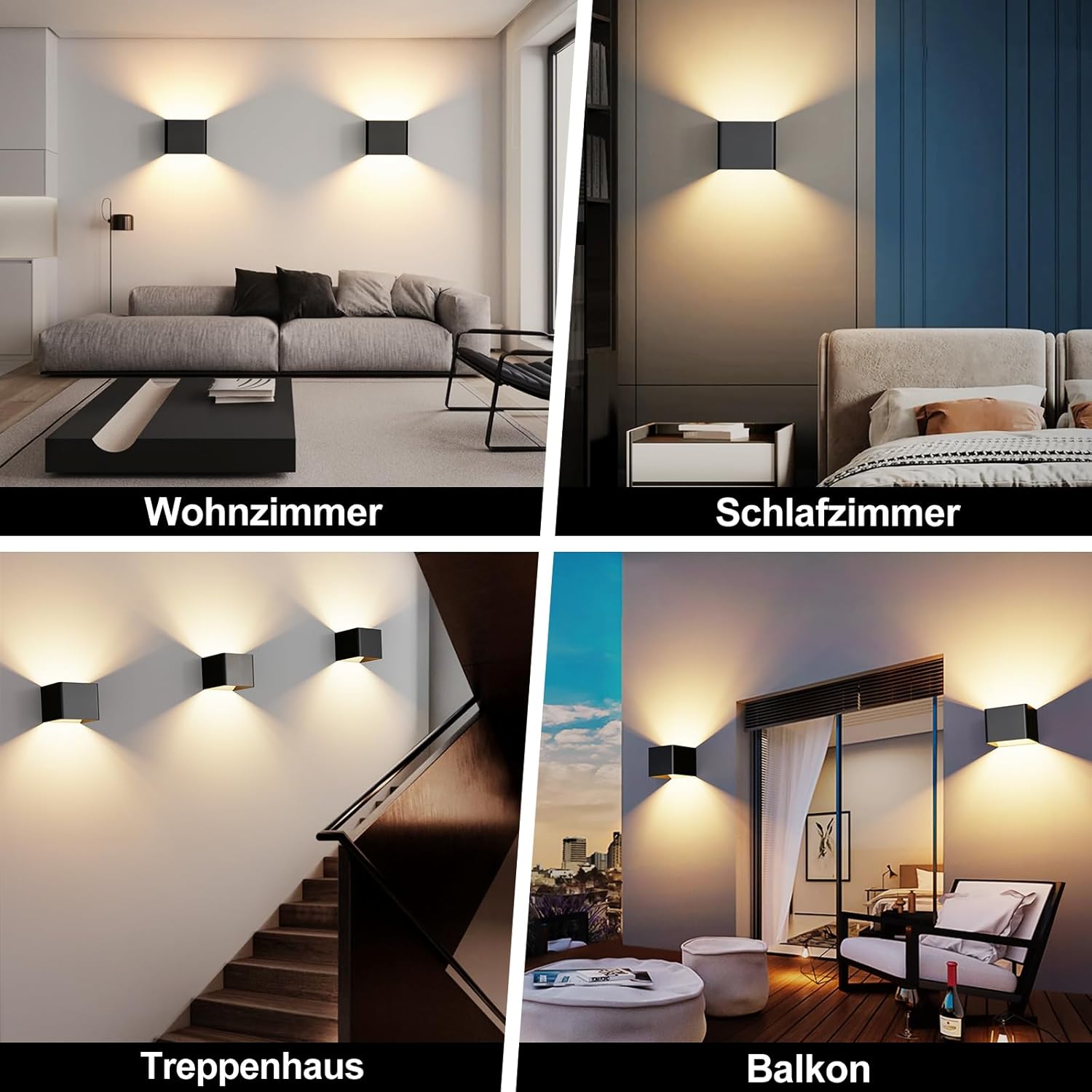 Thumbnail 3 de HANDSONIC LED Wandleuchte 7 W Schwarz