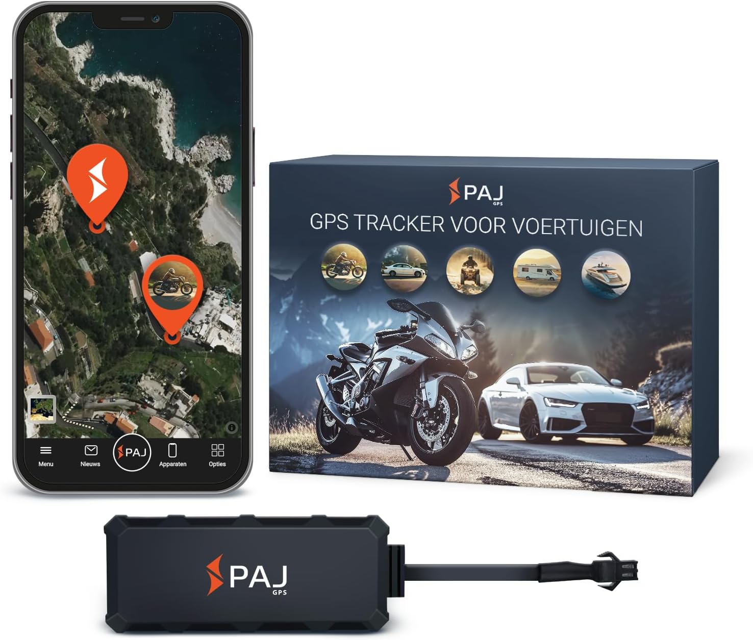 Detalle de PAJ GPS 4G - MINI - diefstalbeveiliging 1m kabel GPS-tracker voor voertuigen