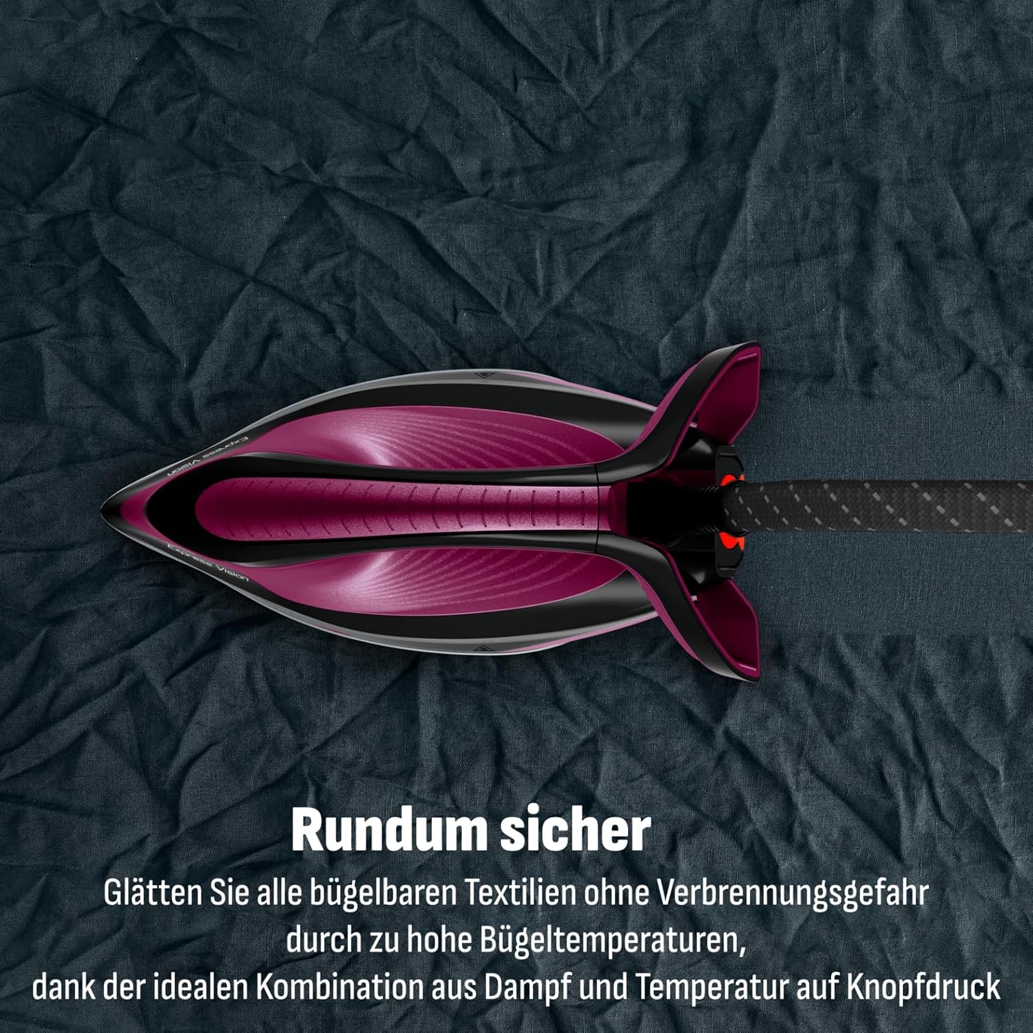 Thumbnail 4 de Tefal Express Vision Dampfbügelstation SV8152 mit 6,9-Bar-Pumpendruck und Smart Temp-Technologie