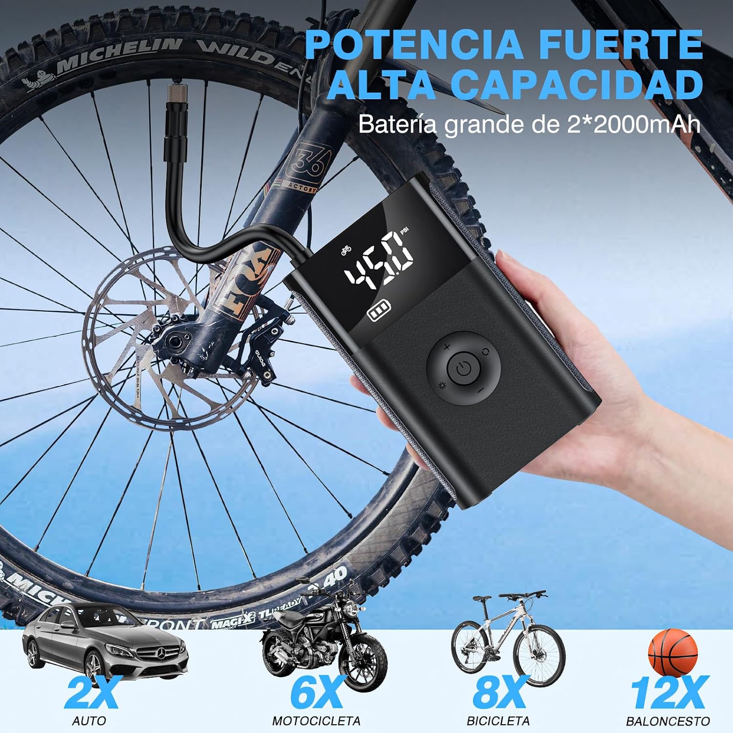 Thumbnail 2 de CARSUN Compresor Aire Portátil 150 PSI