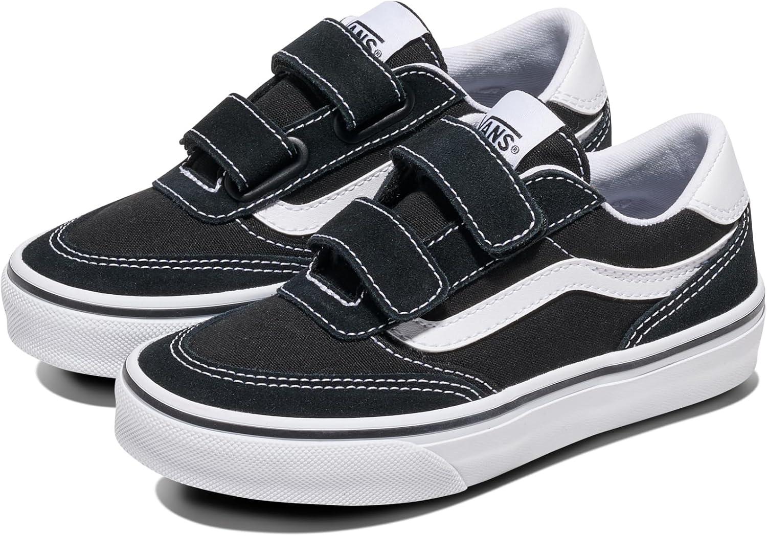 Thumbnail 1 de Vans Brooklyn LS V 33 EU zapatillas negras de lona y ante