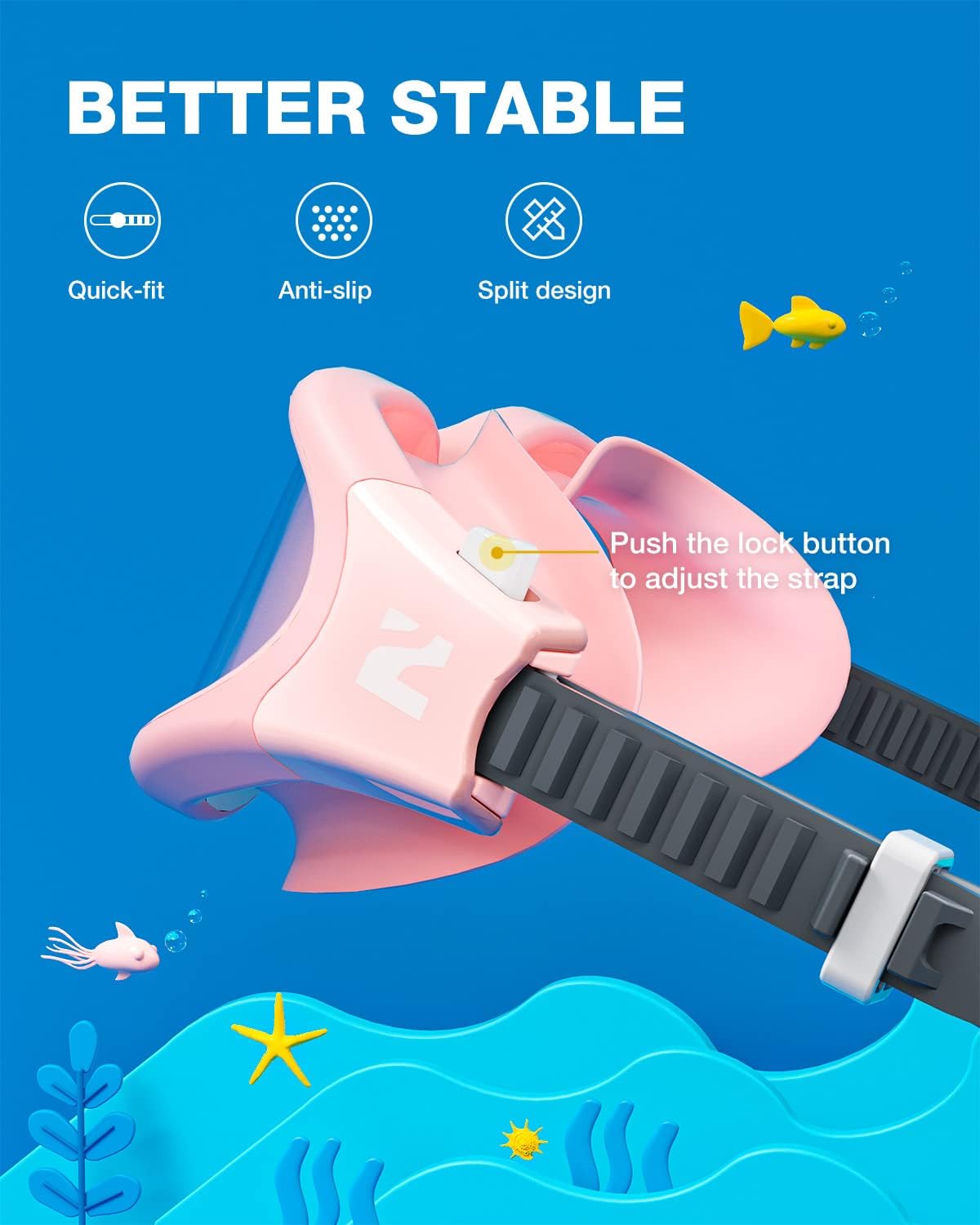 Detalle de ZIONOR G1MINI Kinder-Schwimmbrille: Polarisierte oder nicht-polarisierte Brille mit UV-Schutz und Anti-Beschlag