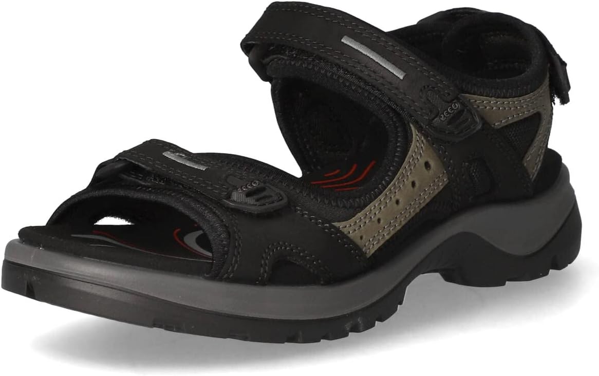 Detalle de ECCO 069563 Offroad in beige – robuste Offroad-Schuhe mit flexibler, griffiger Sohle