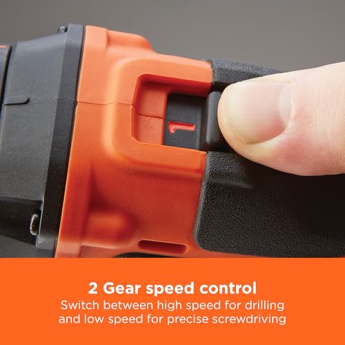 Thumbnail 3 de BLACK+DECKER cordless hammer drill 18V