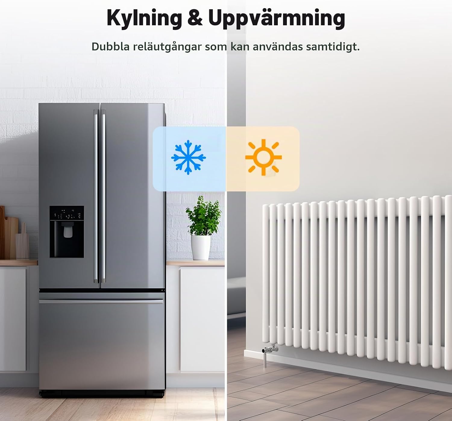 Detalle 1 de Inkbird ITC-308 WIFI temperaturregulator för värme och kyla med appstyrning