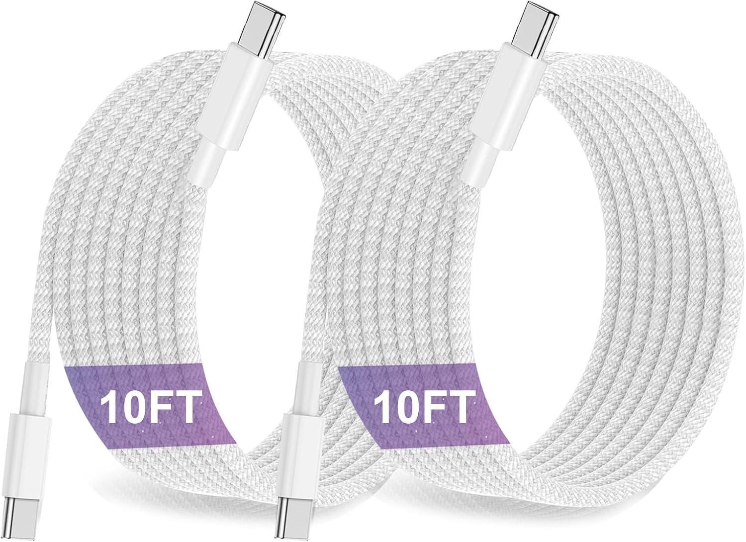 Detalle de USB-C auf USB-C Kabel 3m 60W 2er-Pack